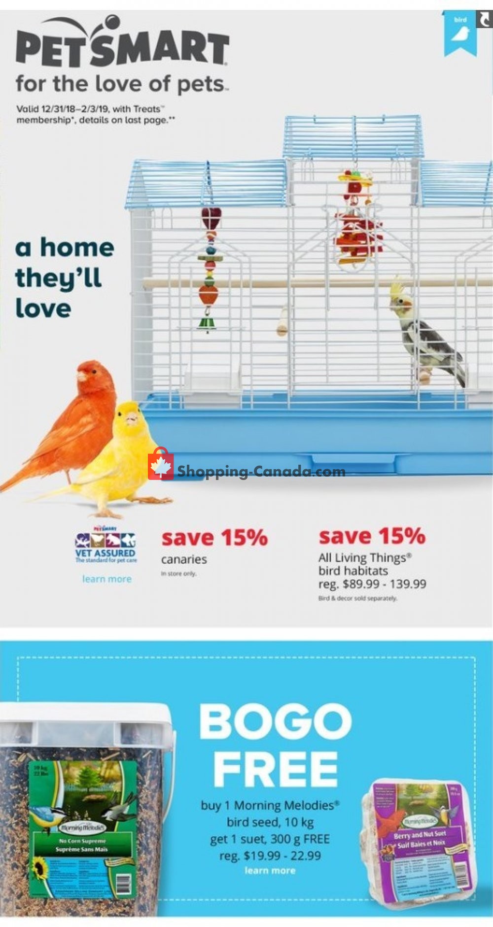 PetSmart flyer from Monday December 31, 2018 to Sunday February 3, 2019 - page 21
