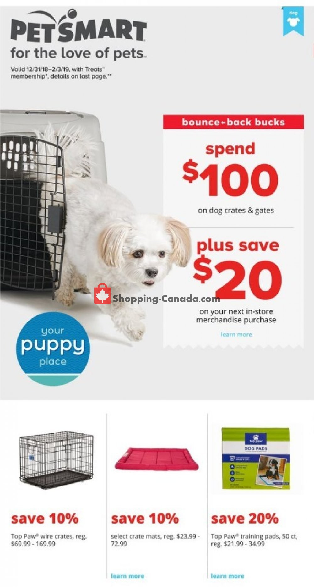 PetSmart flyer from Monday December 31, 2018 to Sunday February 3, 2019 - page 8