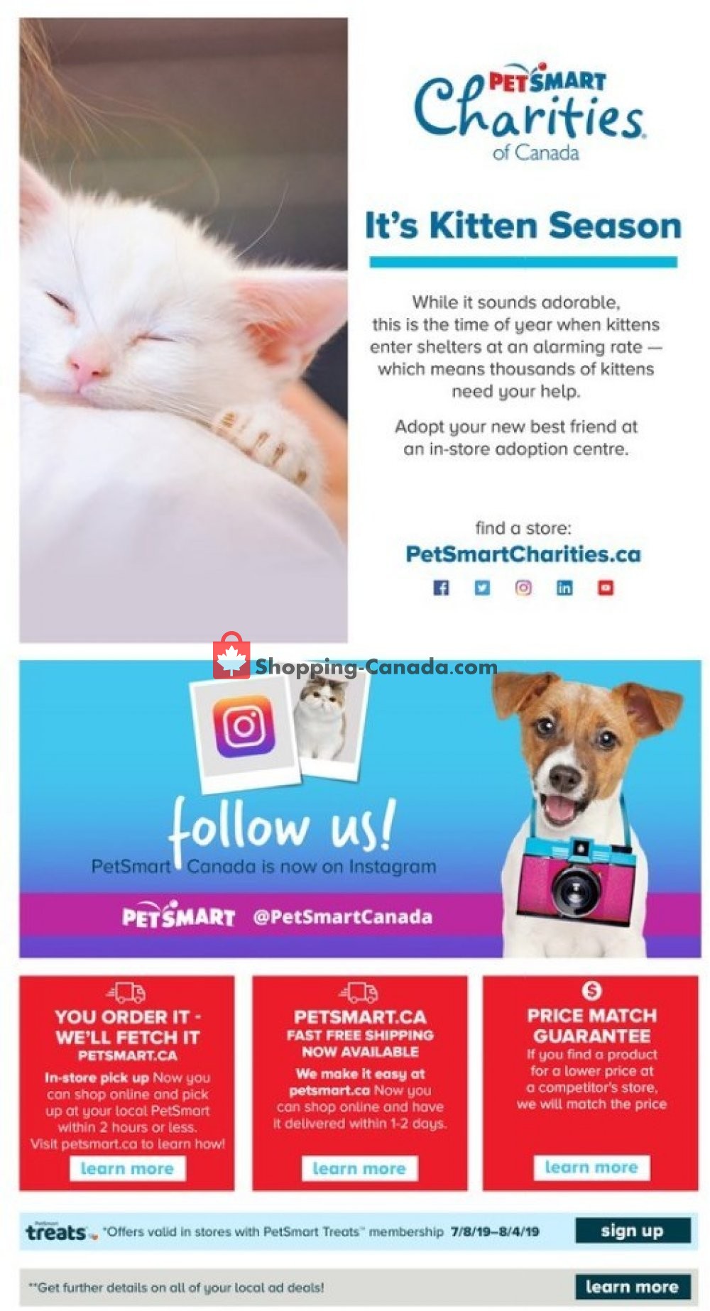 PetSmart flyer from Monday July 8, 2019 to Sunday August 4, 2019 - page 14
