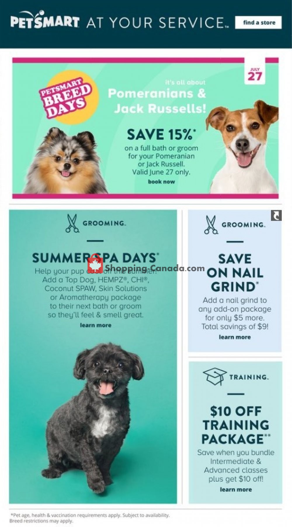PetSmart flyer from Monday July 8, 2019 to Sunday August 4, 2019 - page 6