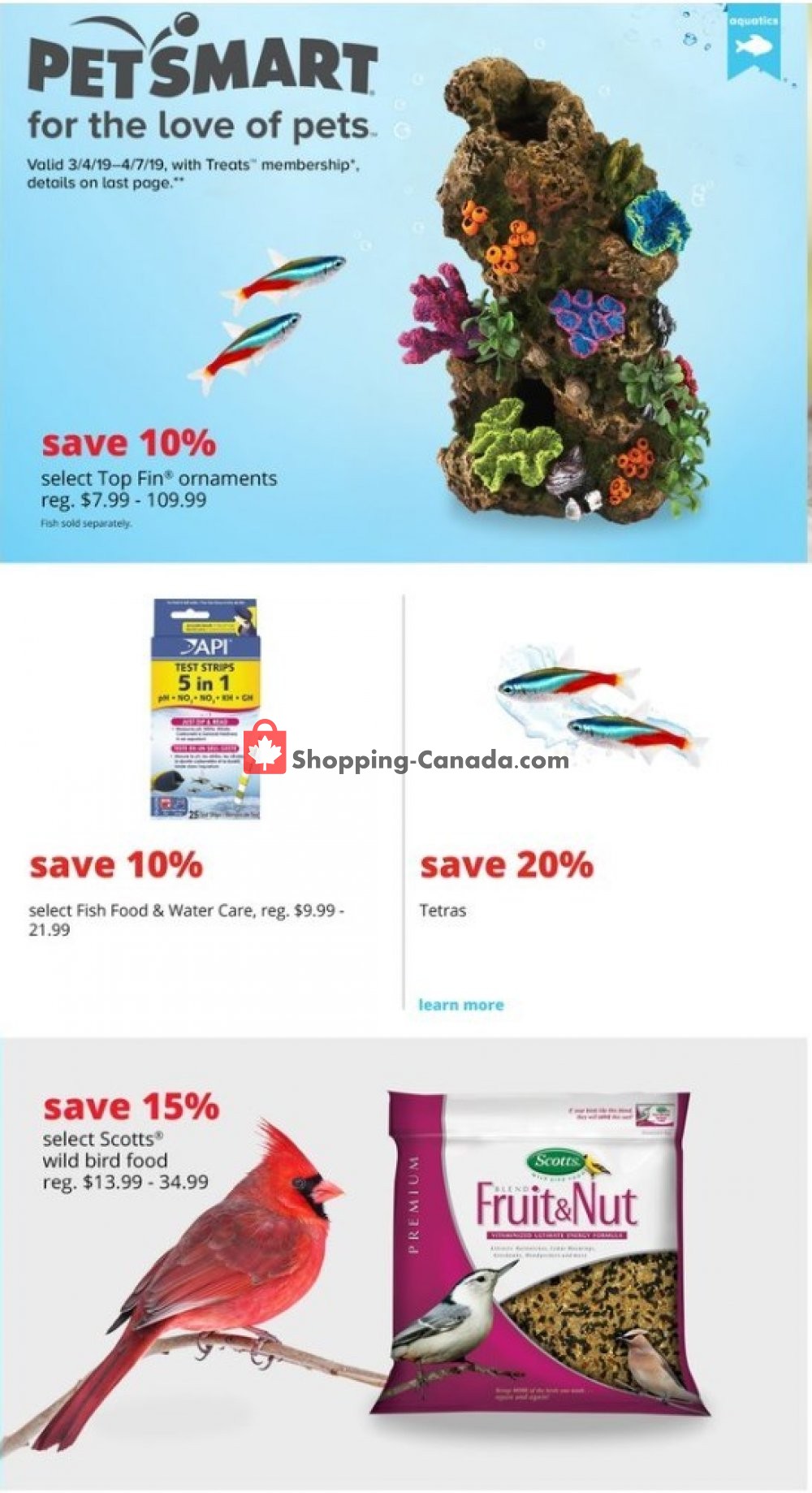PetSmart flyer from Monday March 4, 2019 to Sunday April 7, 2019 - page 21