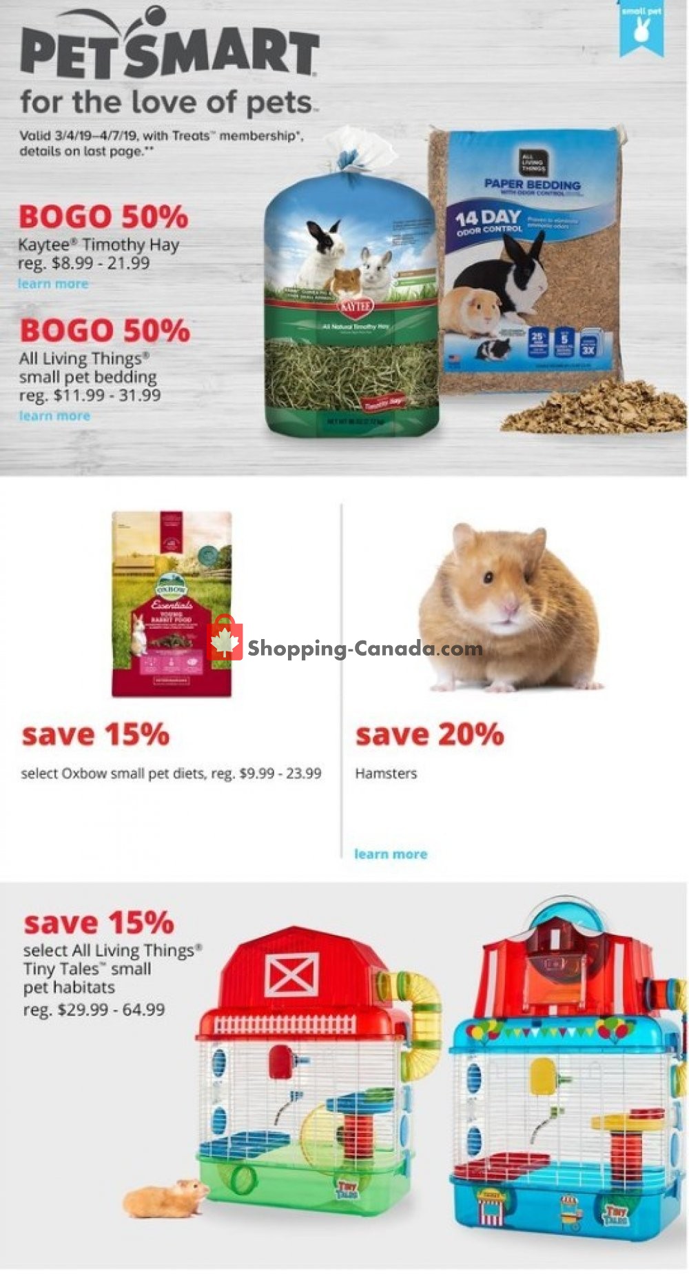 PetSmart flyer from Monday March 4, 2019 to Sunday April 7, 2019 - page 23