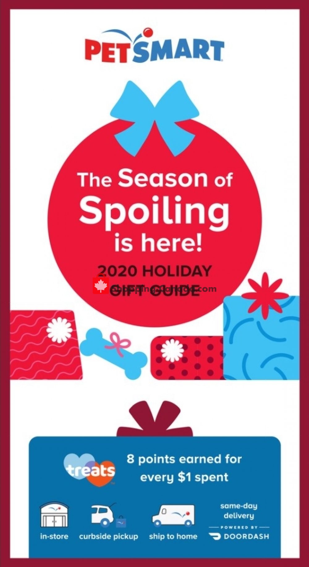 PetSmart Canada, flyer (The Season Of Spoiling Is Here) November 2