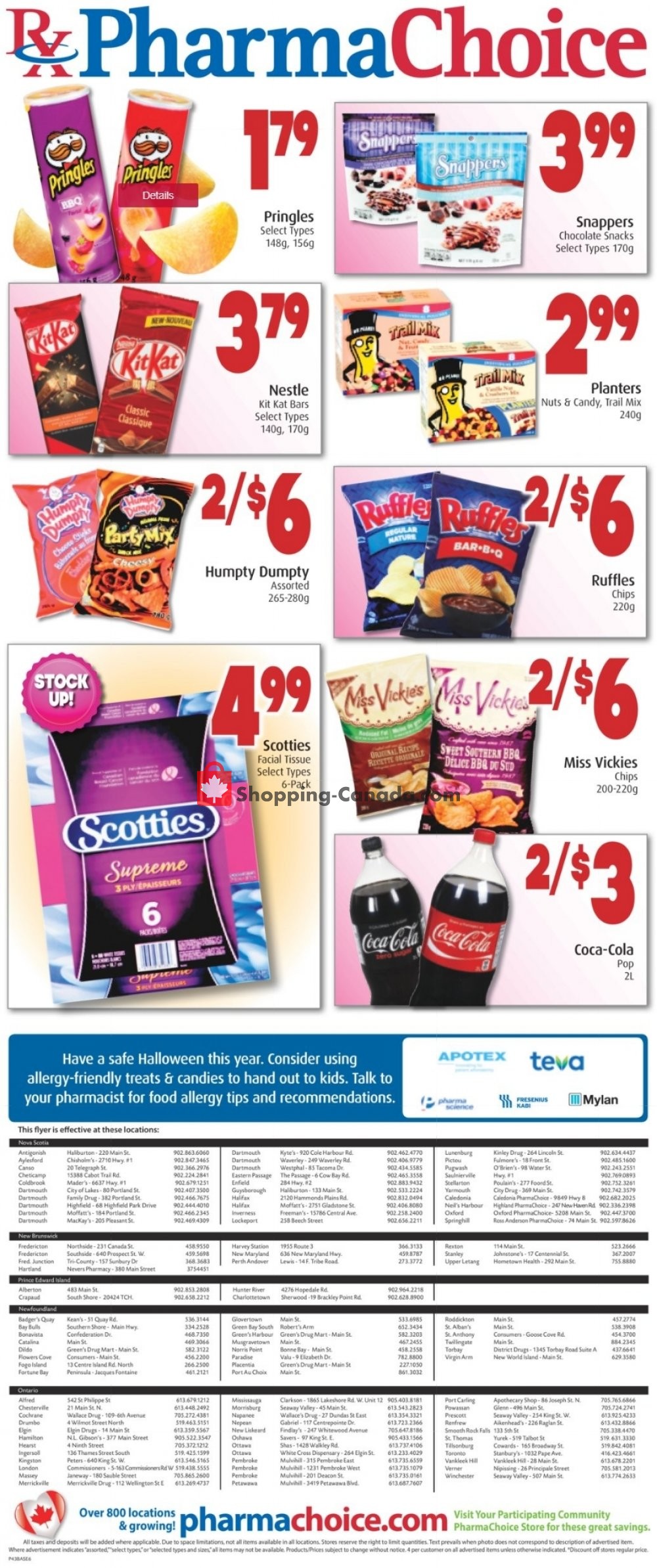 Pharma Choice flyer from Thursday October 25, 2018 to Wednesday October 31, 2018 - page 6
