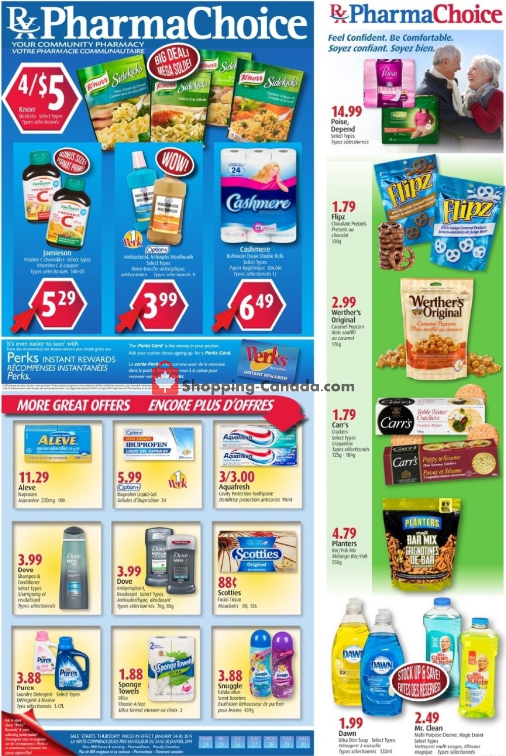 Pharma Choice flyer from Thursday January 24, 2019 to Wednesday January 30, 2019 - page 1