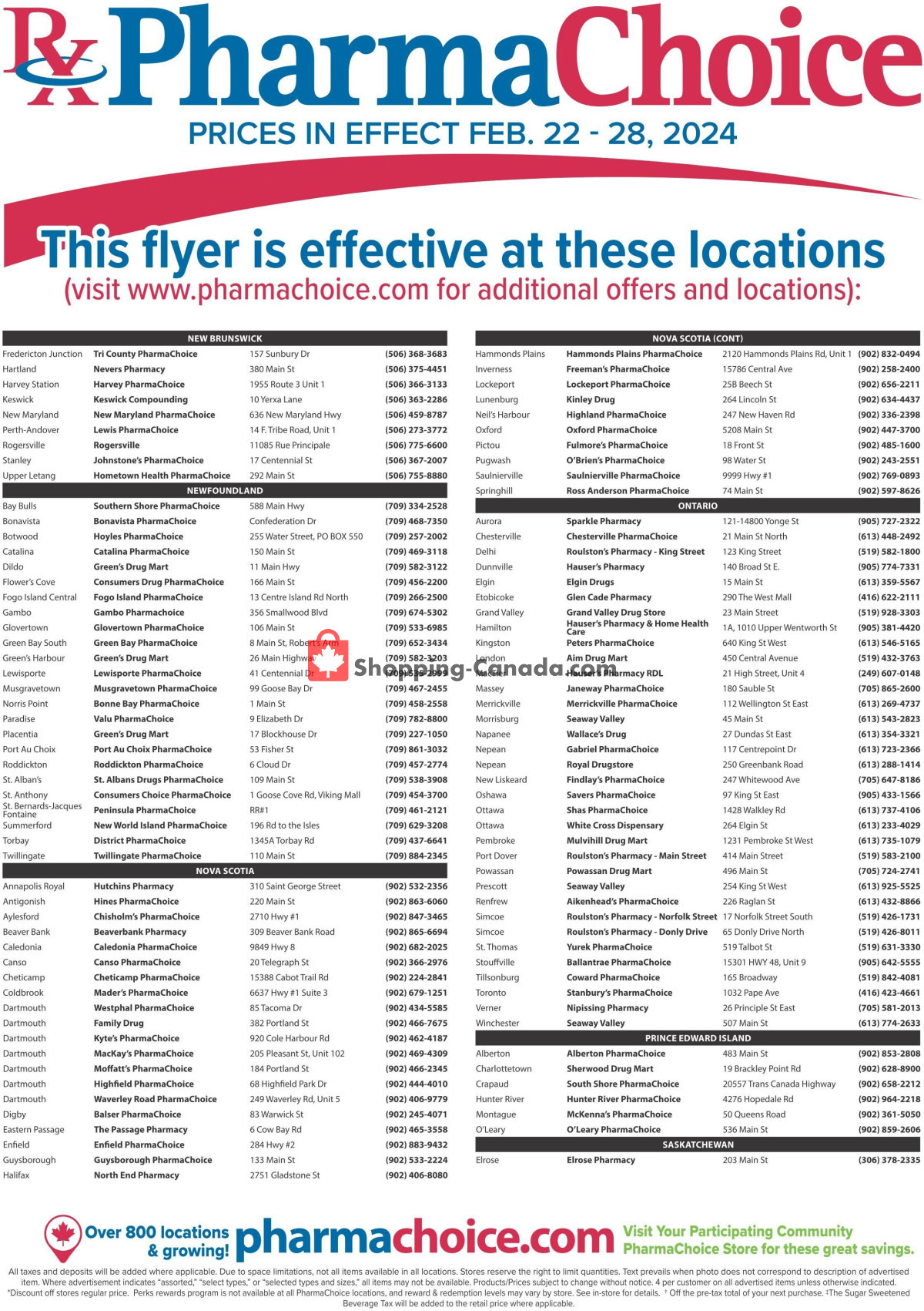 Pharma Choice flyer from Thursday February 22, 2024 to Wednesday February 28, 2024 - page 8