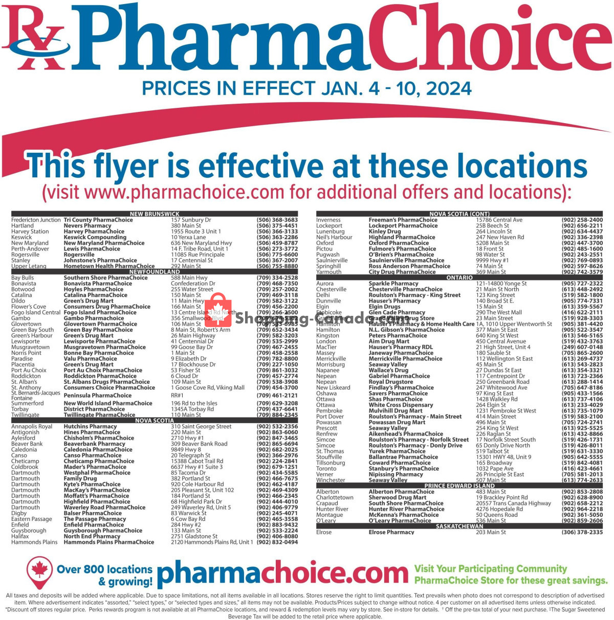 Pharma Choice flyer from Thursday January 4, 2024 to Wednesday January 10, 2024 - page 9
