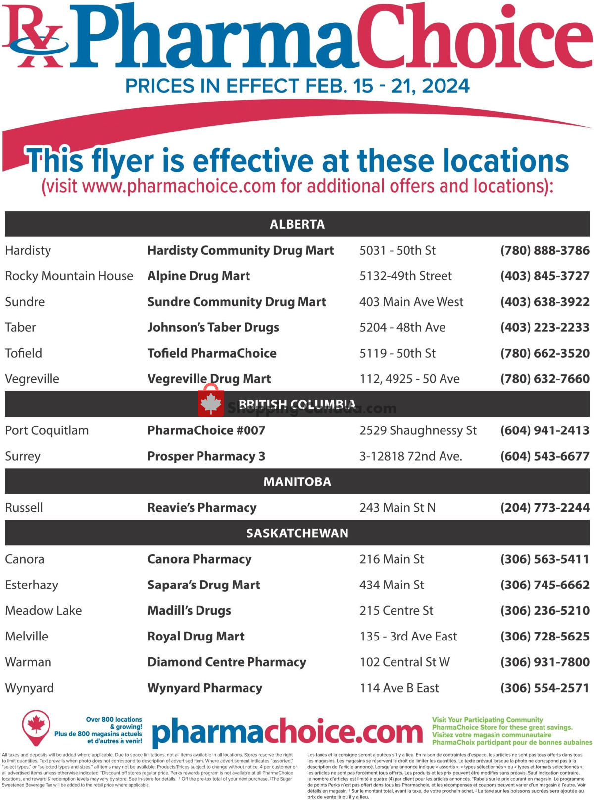 Pharma Choice flyer from Thursday February 15, 2024 to Wednesday February 21, 2024 - page 6