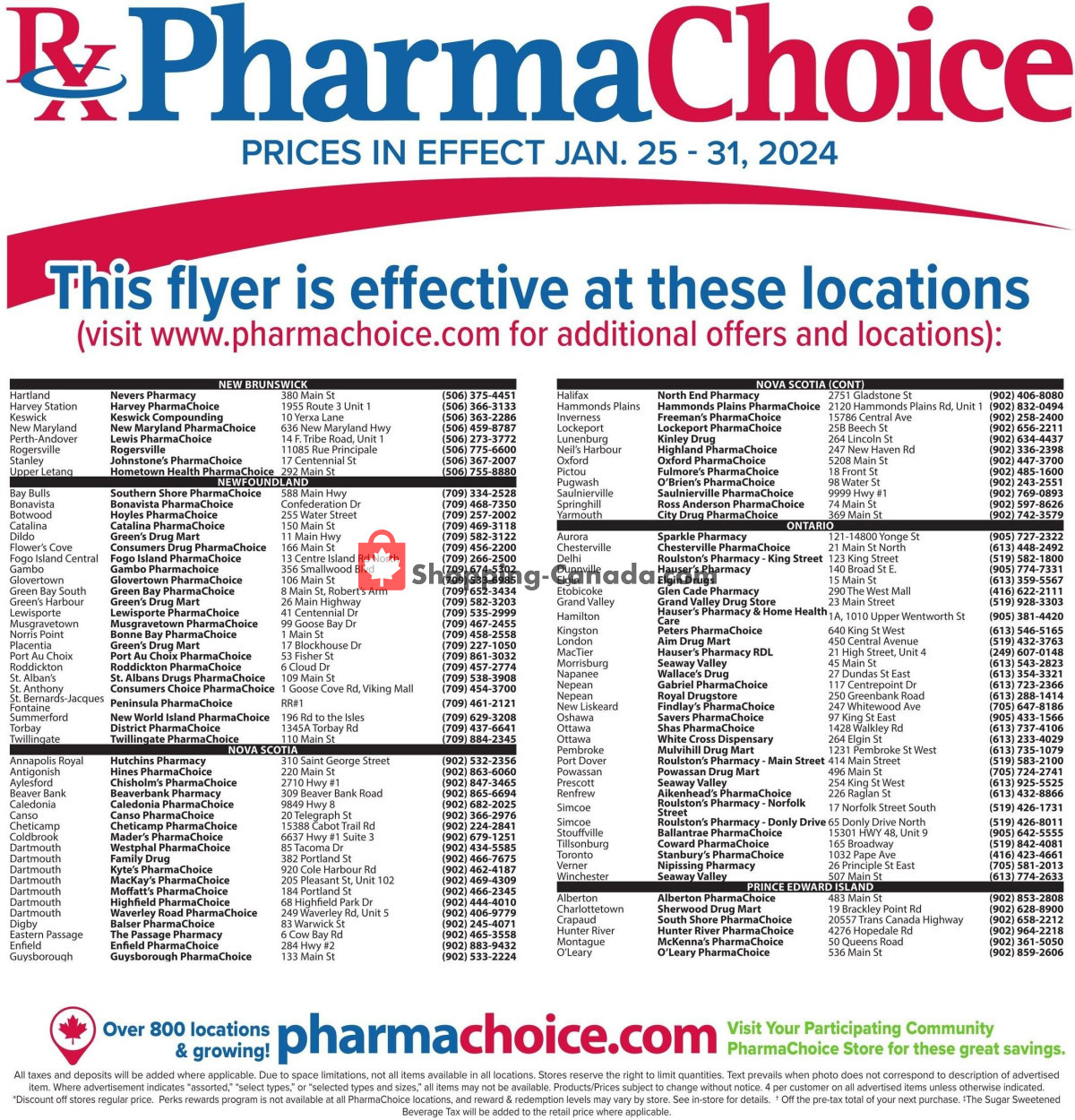 Pharma Choice flyer from Thursday January 25, 2024 to Wednesday January 31, 2024 - page 6
