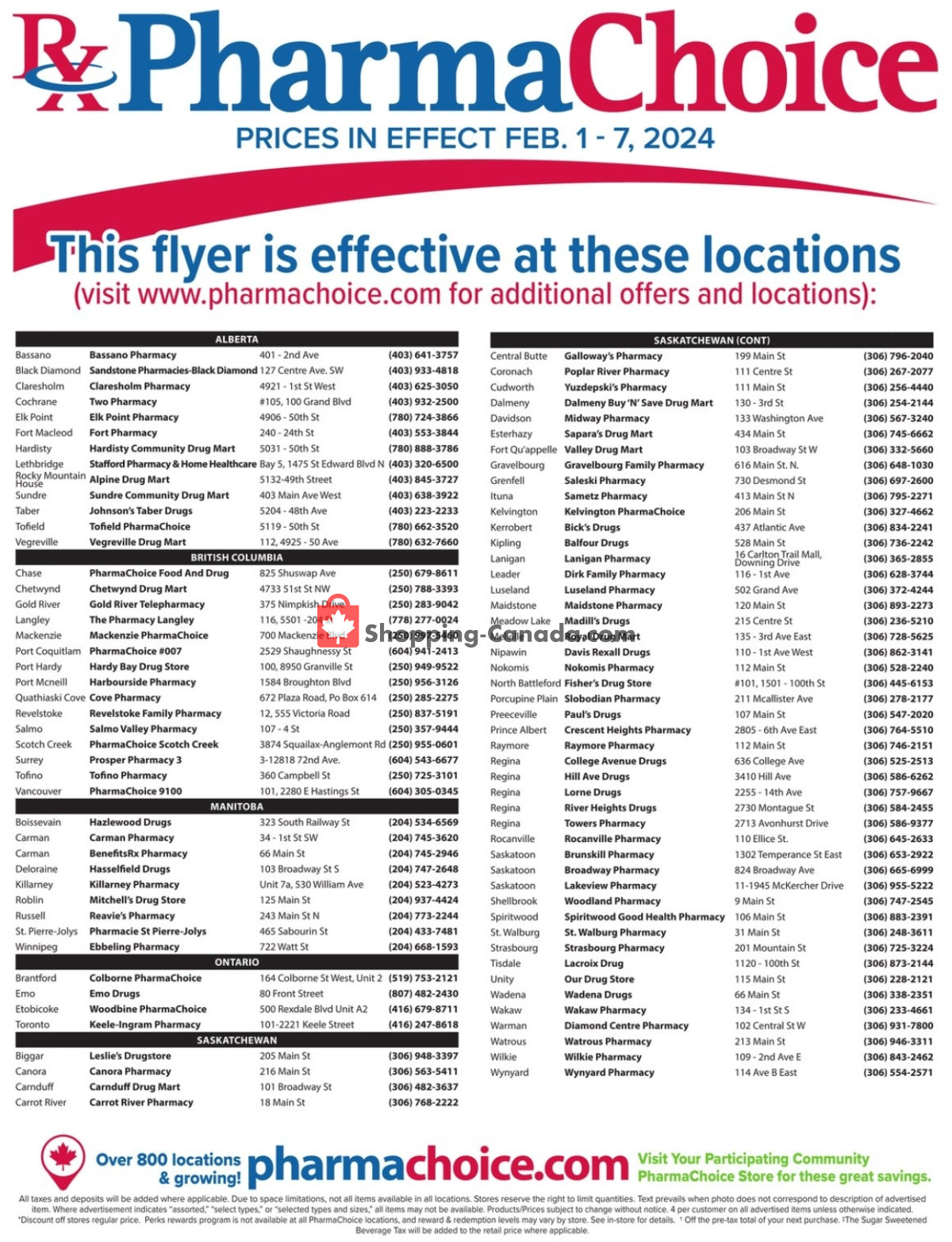 Pharma Choice flyer from Thursday February 1, 2024 to Wednesday February 7, 2024 - page 6