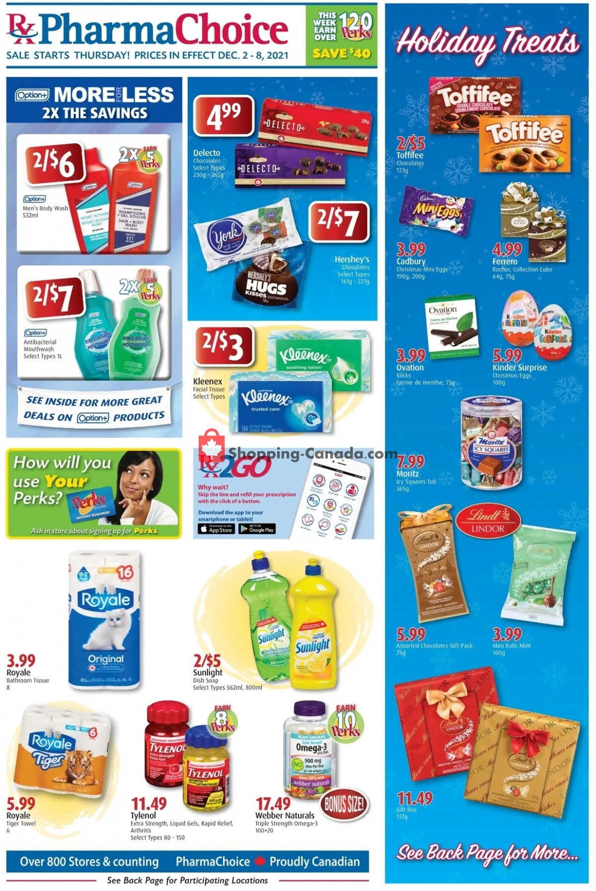 Pharma Choice flyer from Thursday December 2, 2021 to Wednesday December 8, 2021 - page 1