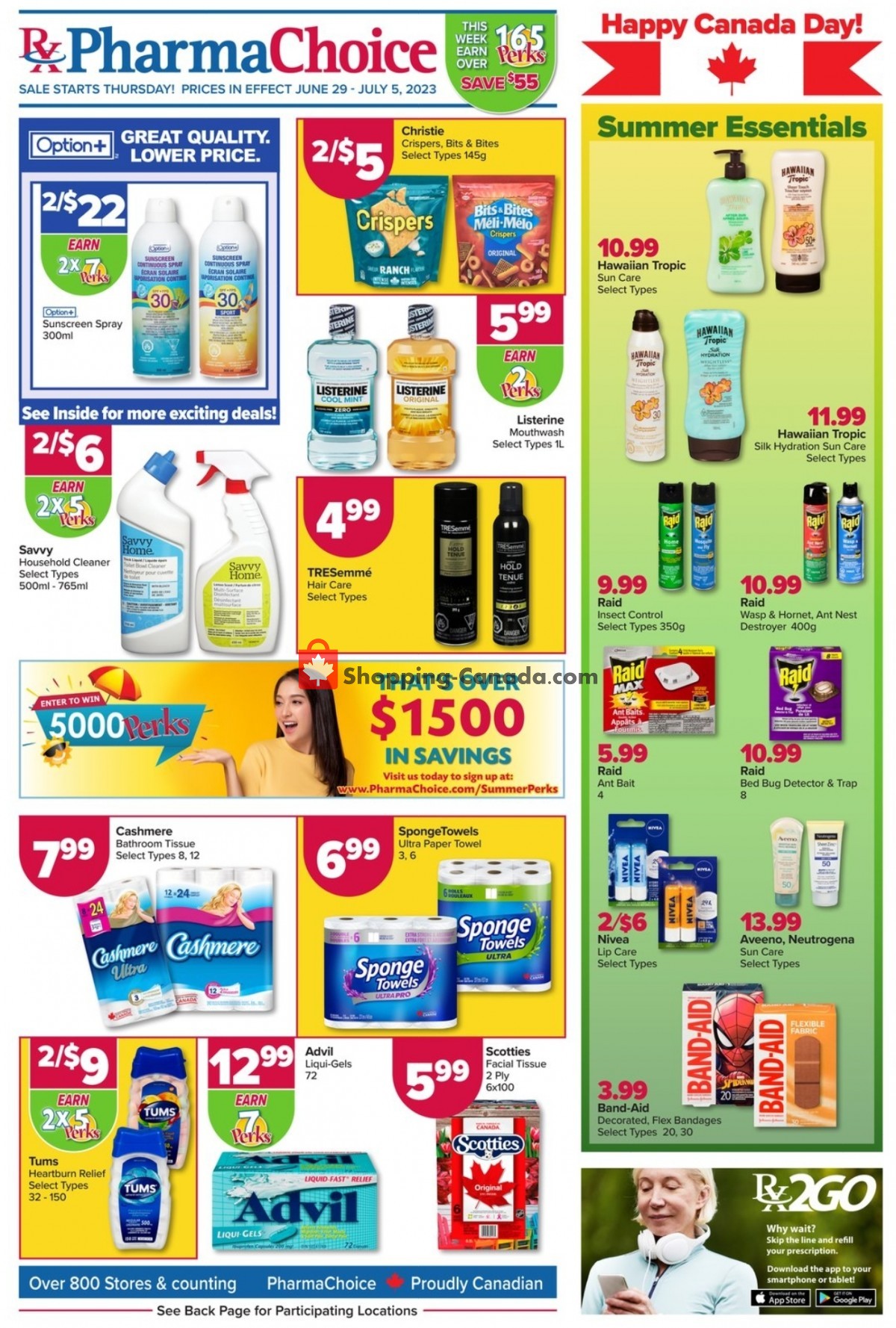 Pharma Choice flyer from Thursday June 29, 2023 to Wednesday July 5, 2023 - page 1