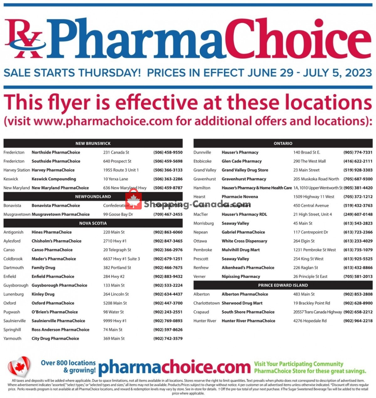 Pharma Choice flyer from Thursday June 29, 2023 to Wednesday July 5, 2023 - page 8