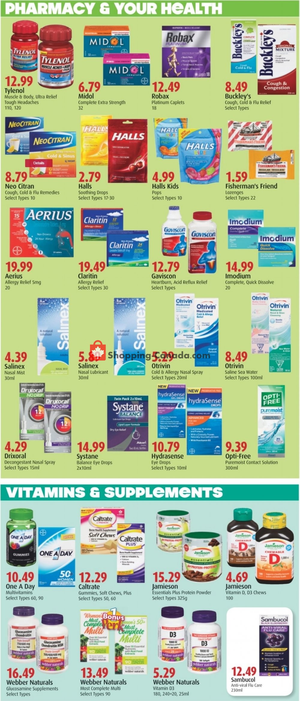 Pharma Choice flyer from Thursday October 18, 2018 to Wednesday October 24, 2018 - page 4