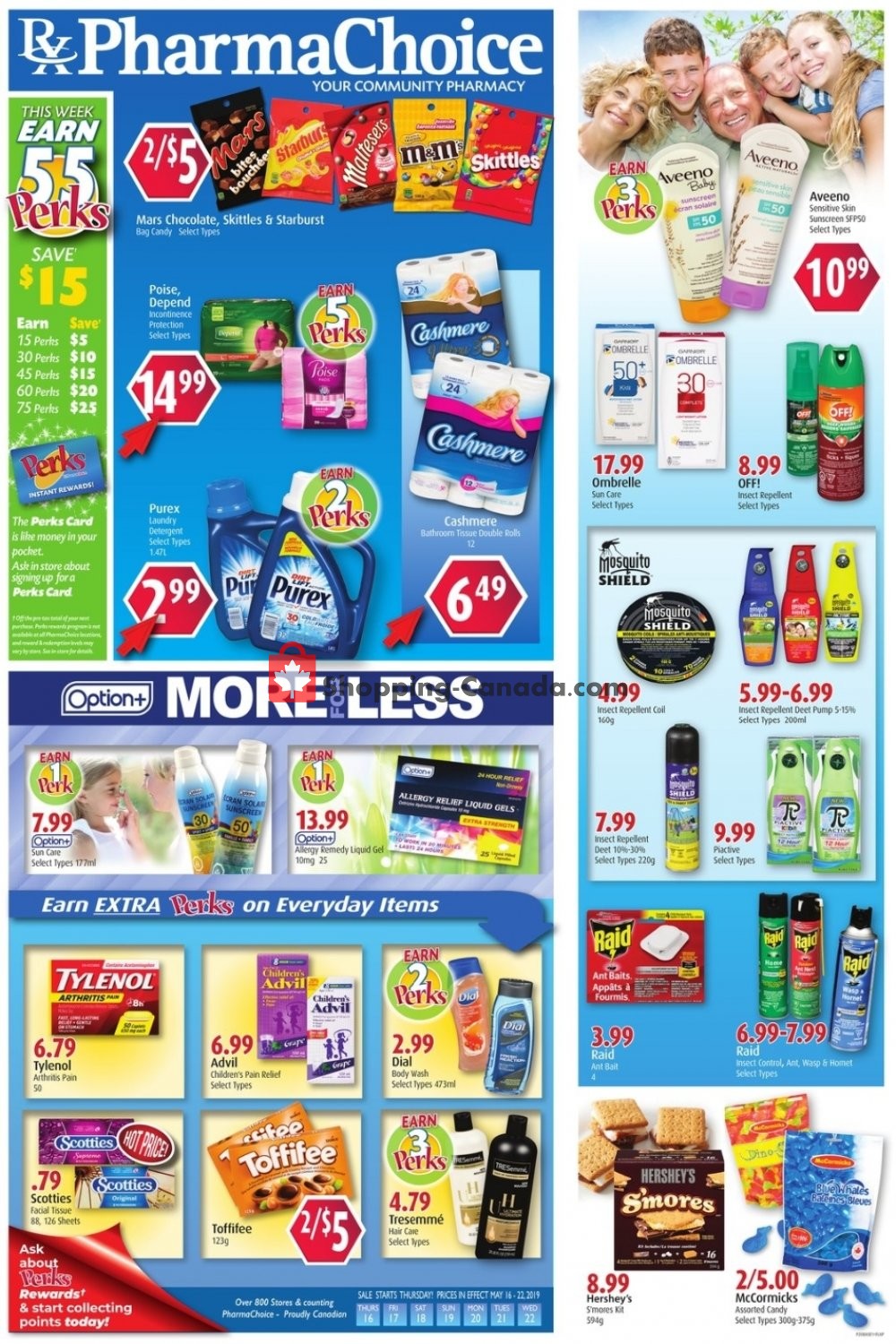 Pharma Choice flyer from Thursday May 16, 2019 to Wednesday May 22, 2019 - page 1