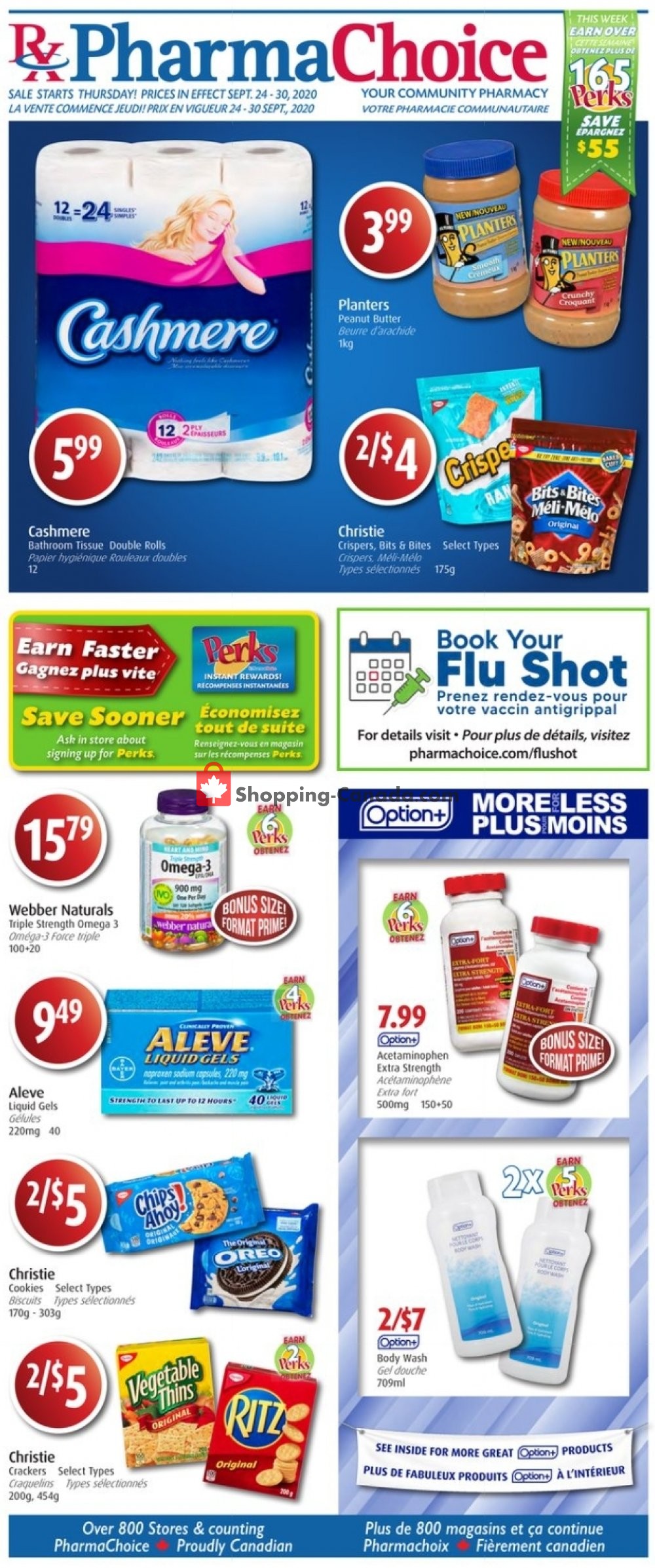 Pharma Choice flyer from Thursday September 24, 2020 to Wednesday September 30, 2020 - page 1