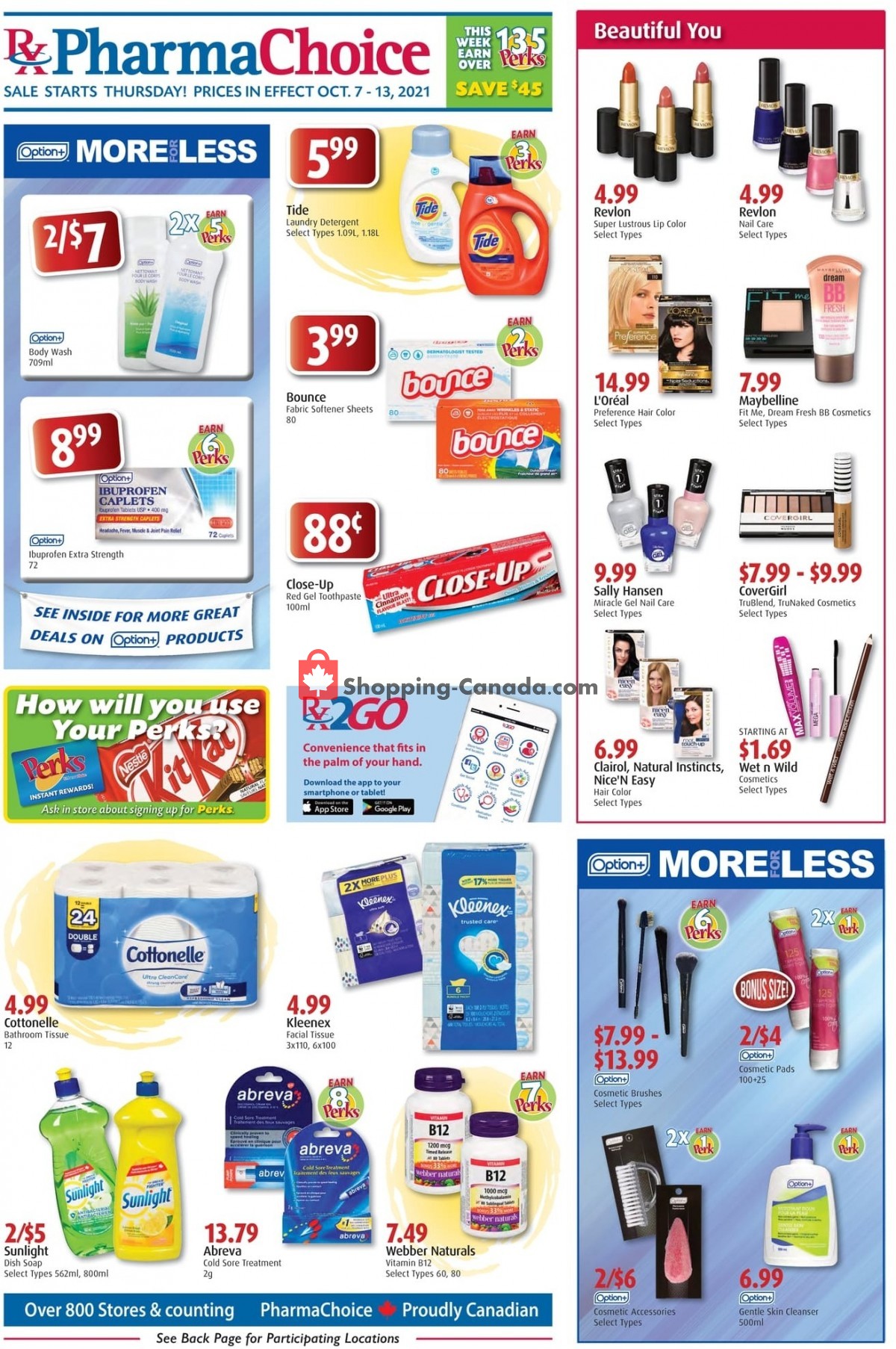 Pharma Choice flyer from Thursday October 7, 2021 to Wednesday October 13, 2021 - page 1