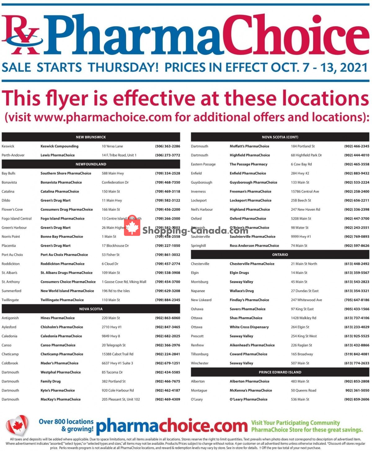 Pharma Choice flyer from Thursday October 7, 2021 to Wednesday October 13, 2021 - page 5