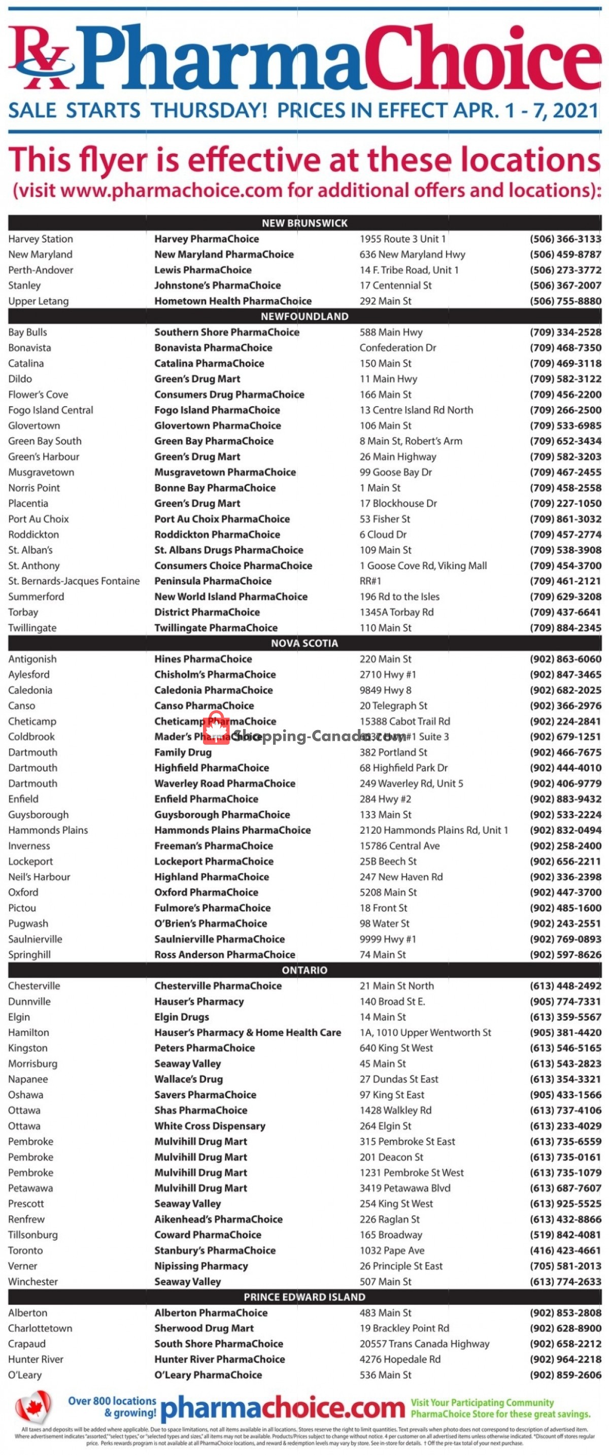 Pharma Choice flyer from Thursday April 1, 2021 to Wednesday April 7, 2021 - page 5