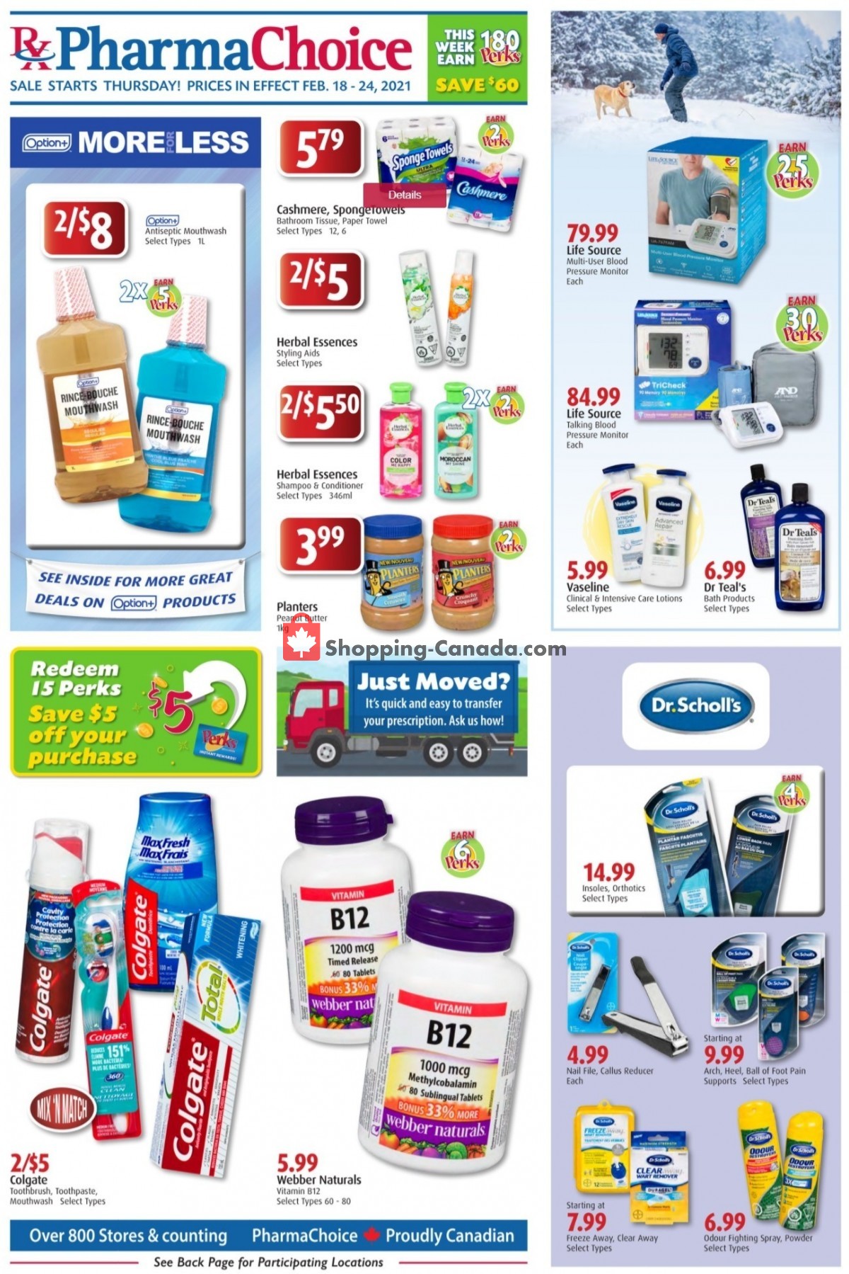 Pharma Choice flyer from Thursday February 18, 2021 to Wednesday February 24, 2021 - page 1