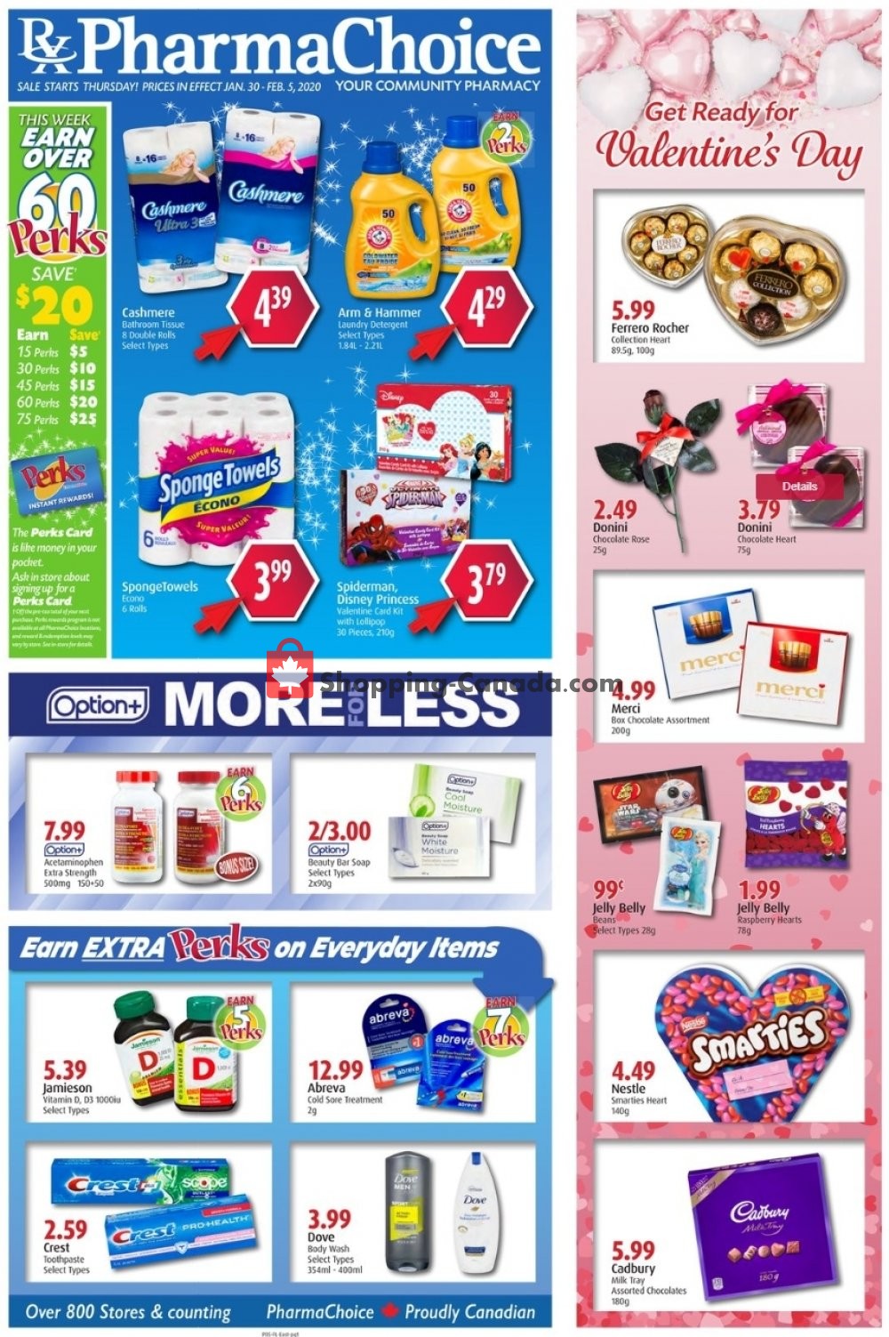 Pharma Choice flyer from Thursday January 30, 2020 to Wednesday February 5, 2020 - page 1
