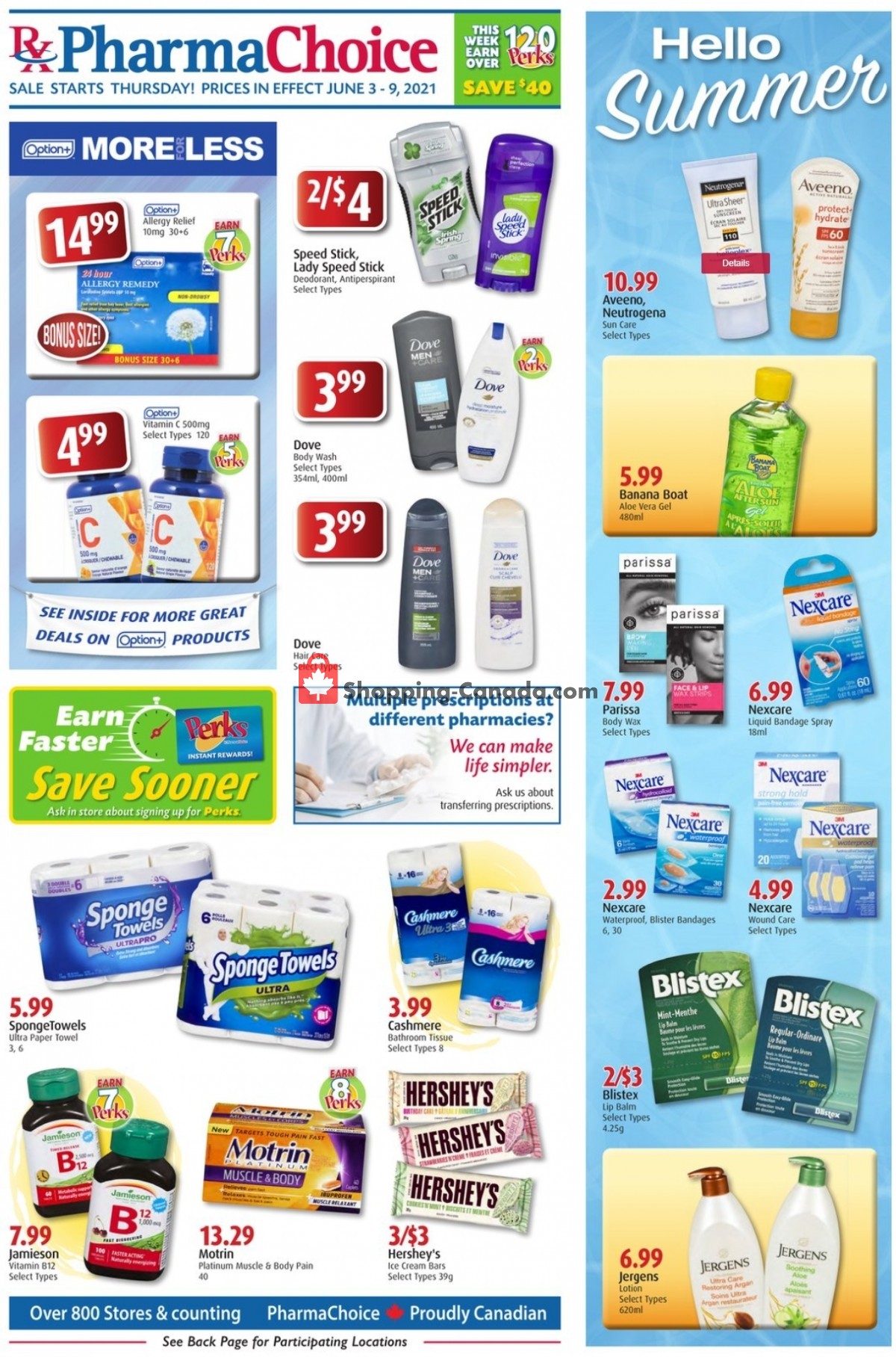 Pharma Choice flyer from Thursday June 3, 2021 to Wednesday June 9, 2021 - page 1