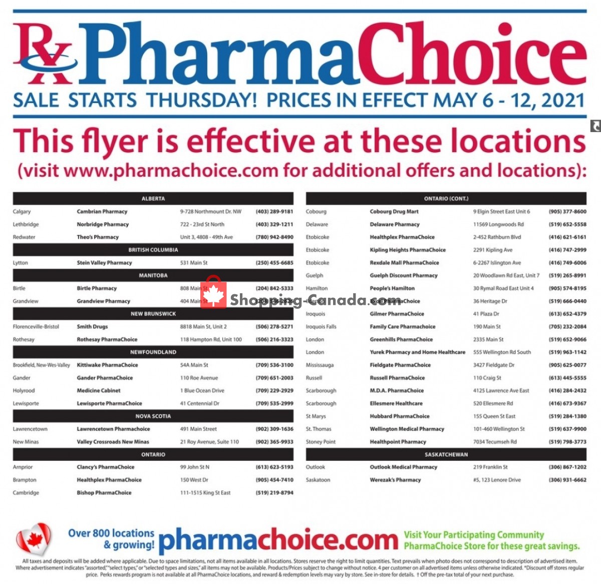 Pharma Choice flyer from Thursday May 6, 2021 to Wednesday May 12, 2021 - page 5
