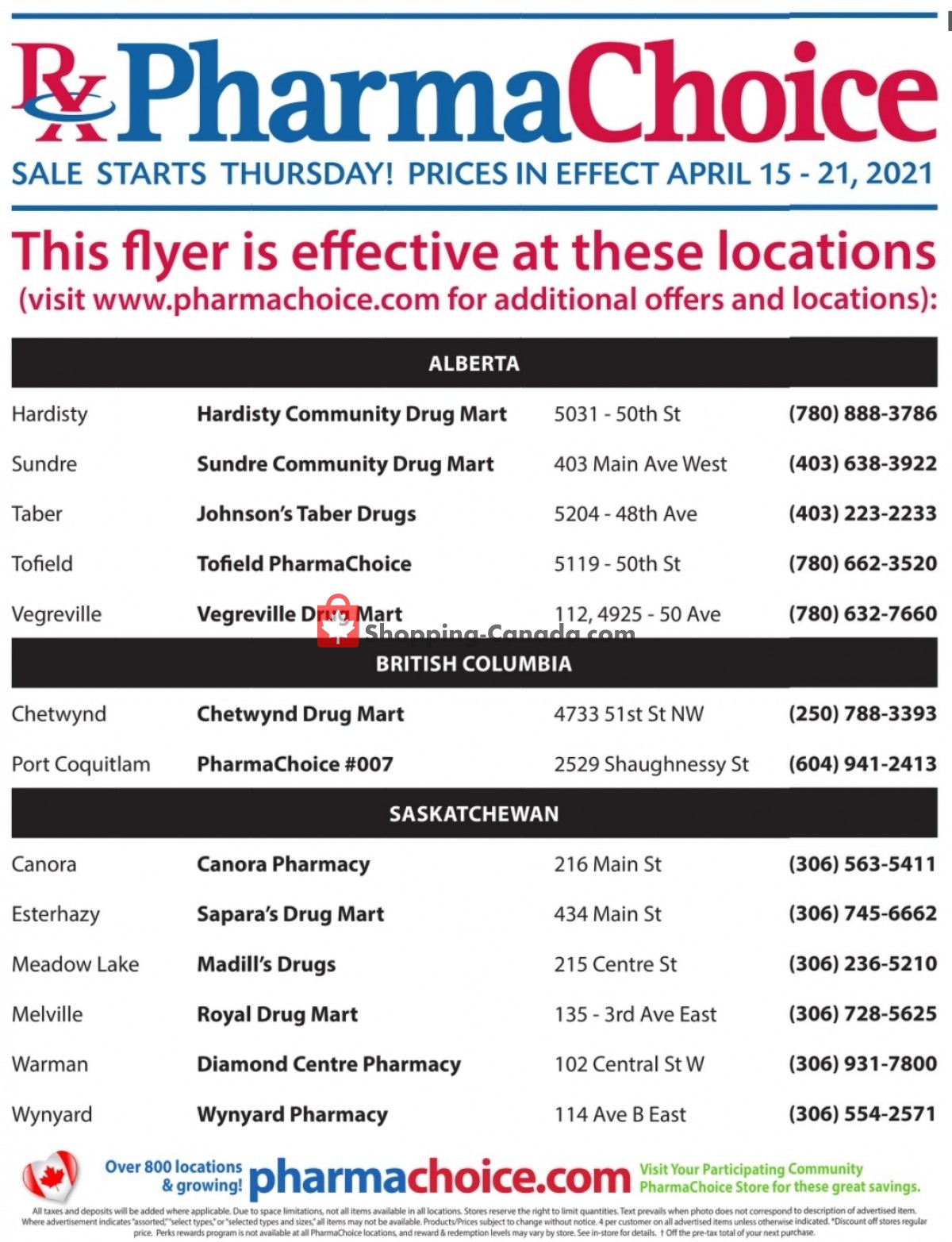 Pharma Choice flyer from Thursday April 15, 2021 to Wednesday April 21, 2021 - page 5