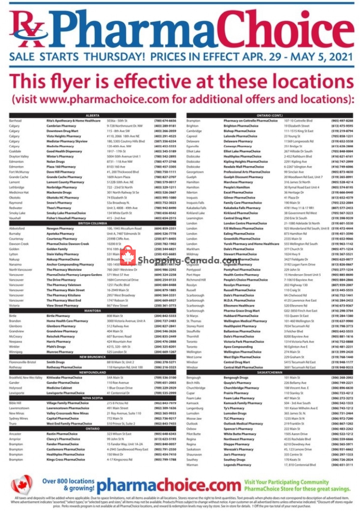 Pharma Choice flyer from Thursday April 29, 2021 to Wednesday May 5, 2021 - page 5