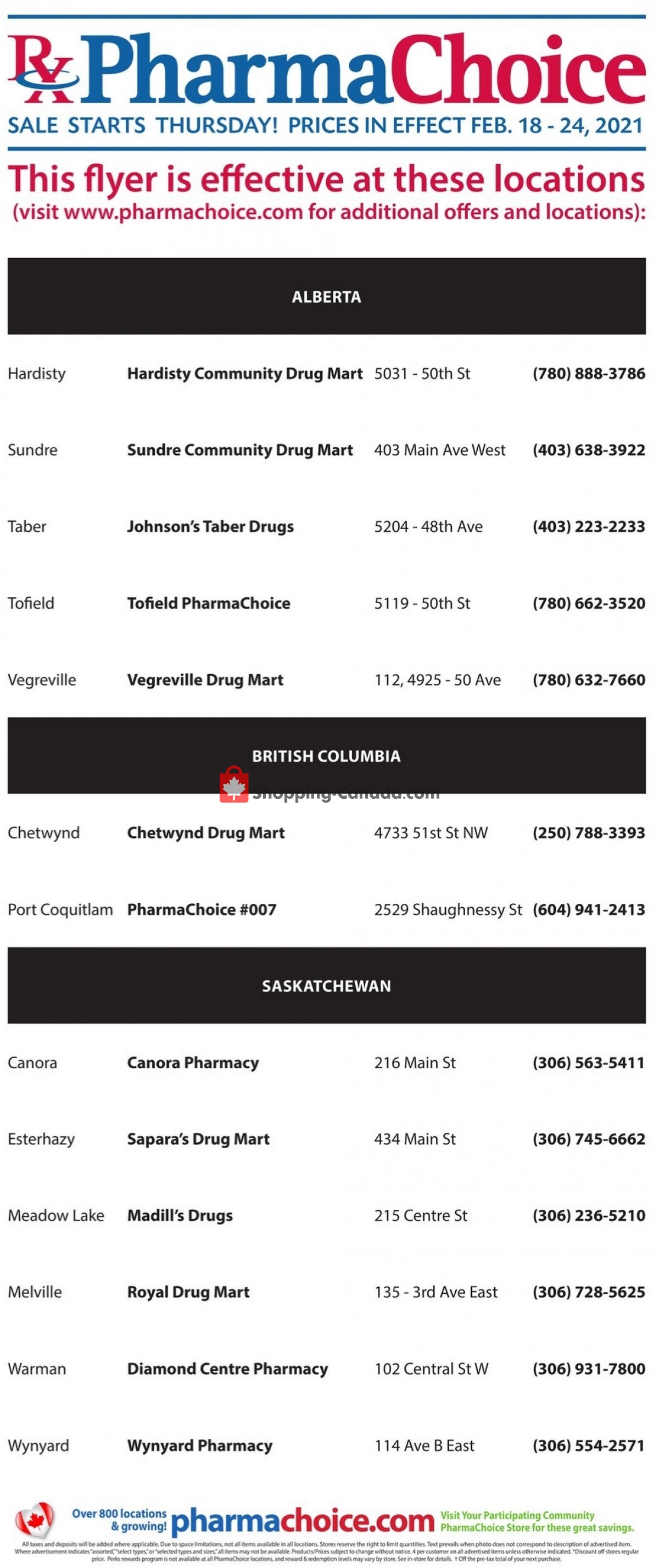 Pharma Choice flyer from Thursday February 18, 2021 to Wednesday February 24, 2021 - page 6