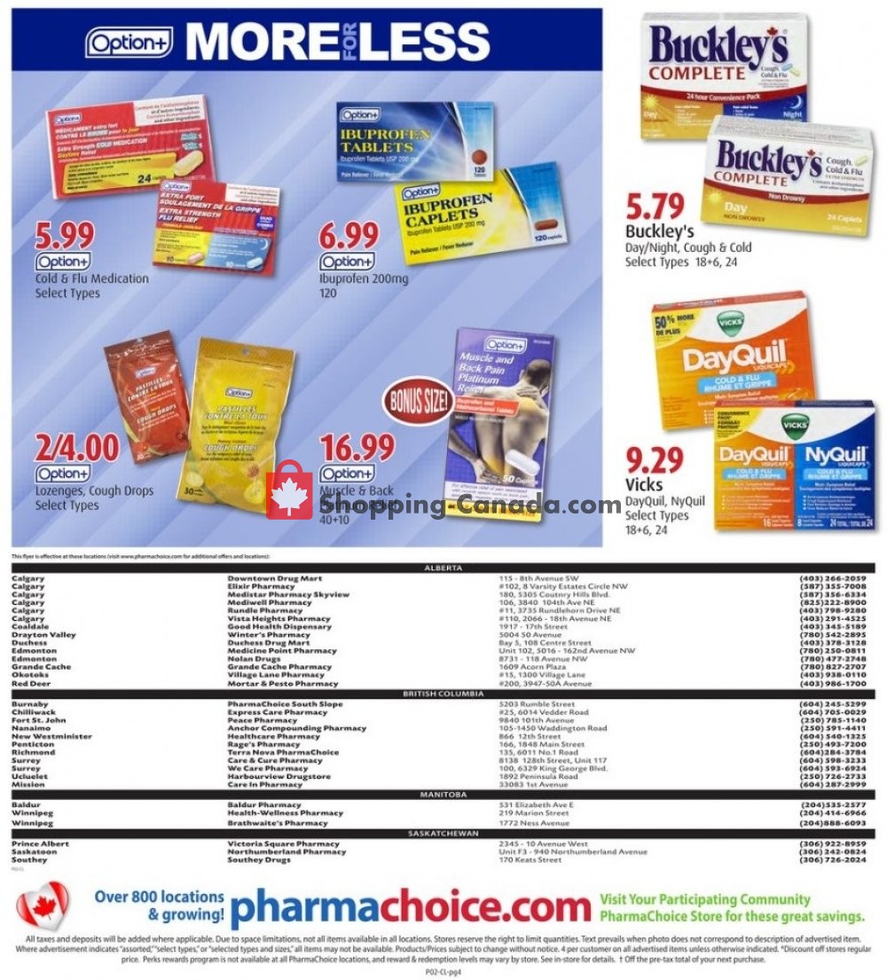 Pharma Choice flyer from Thursday January 9, 2020 to Wednesday January 15, 2020 - page 2