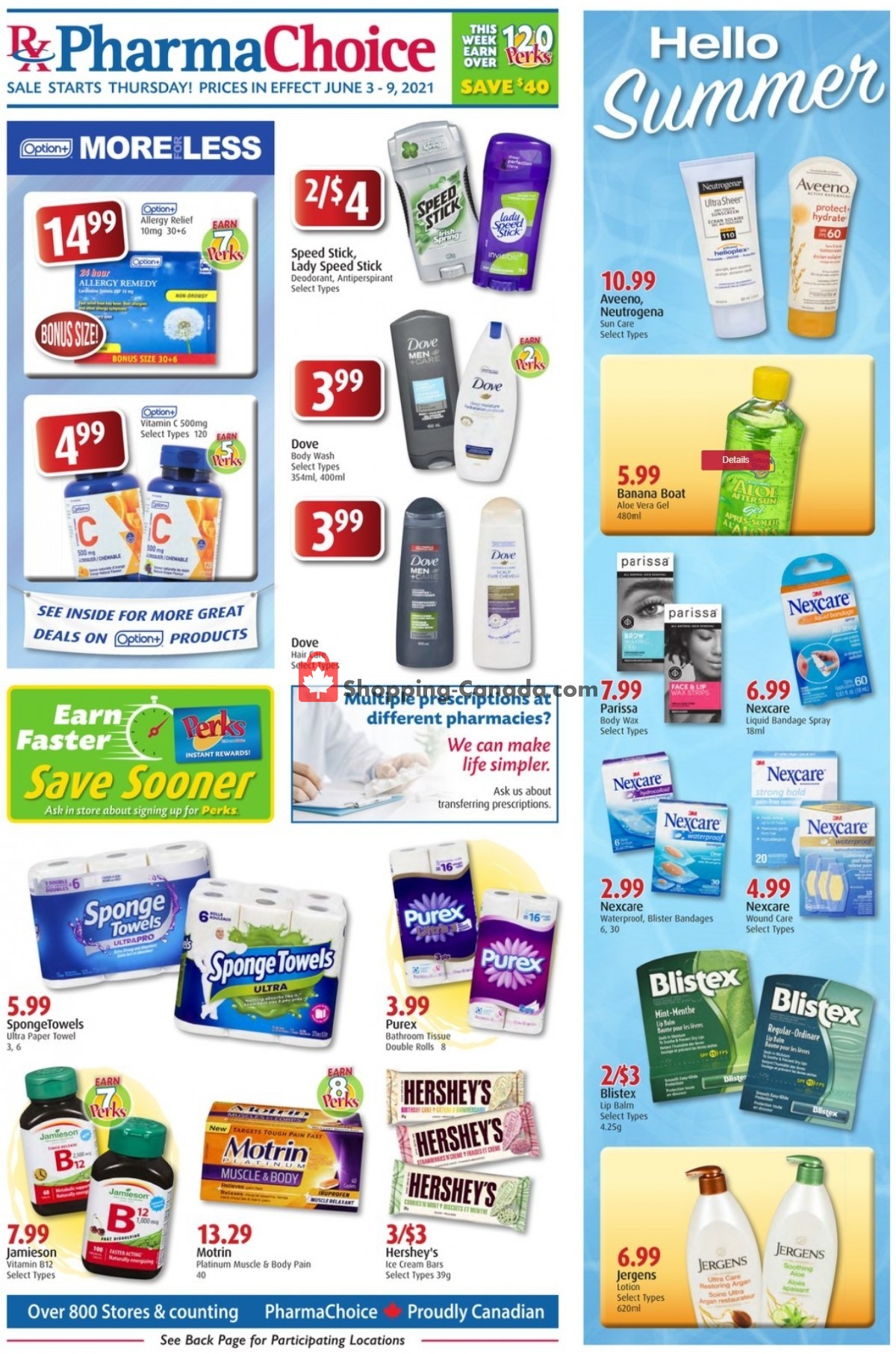 Pharma Choice flyer from Thursday June 3, 2021 to Wednesday June 9, 2021 - page 1