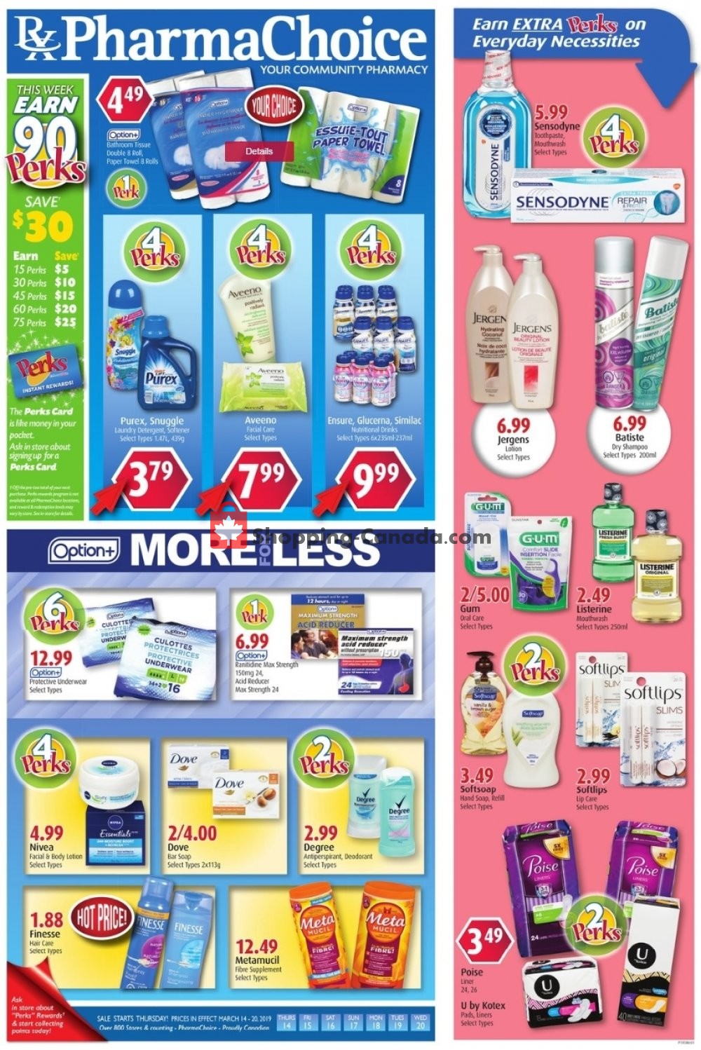 Pharma Choice flyer from Thursday March 14, 2019 to Wednesday March 20, 2019 - page 1