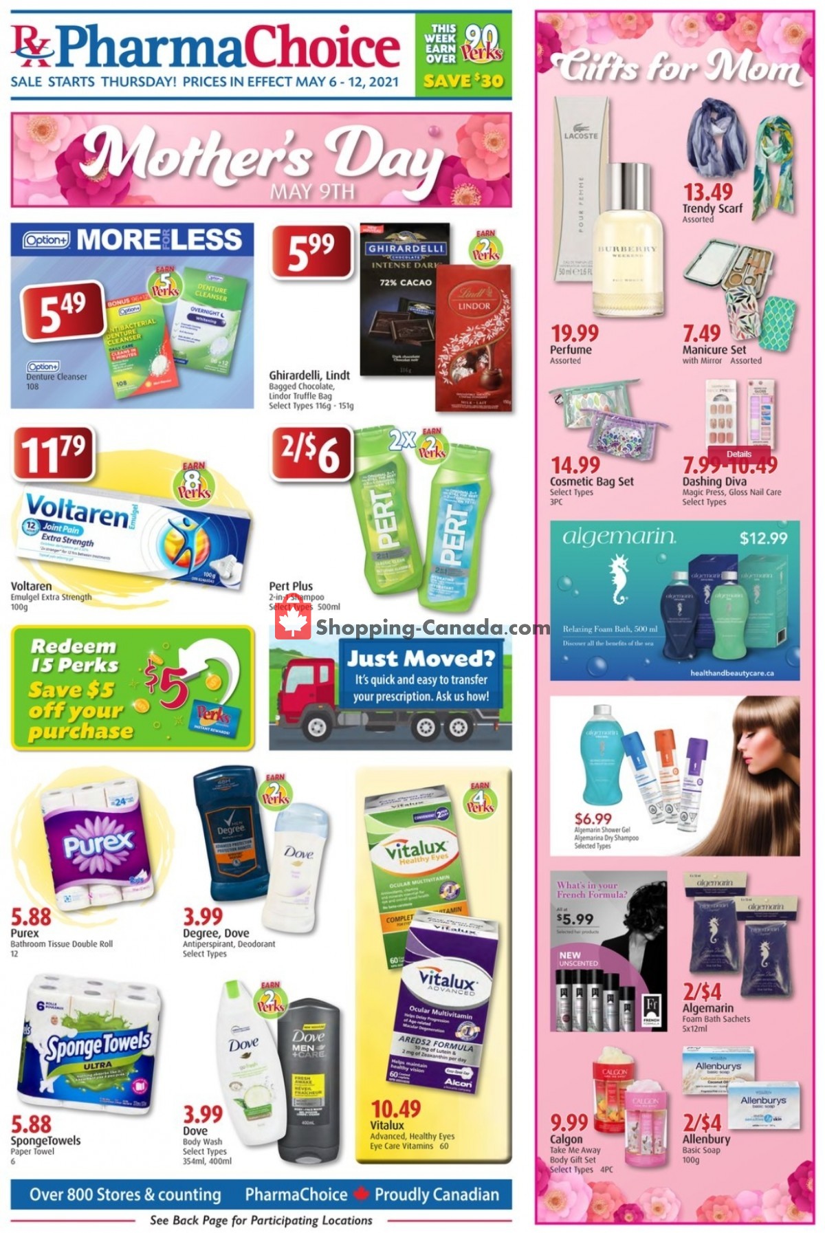 Pharma Choice flyer from Thursday May 6, 2021 to Wednesday May 12, 2021 - page 1