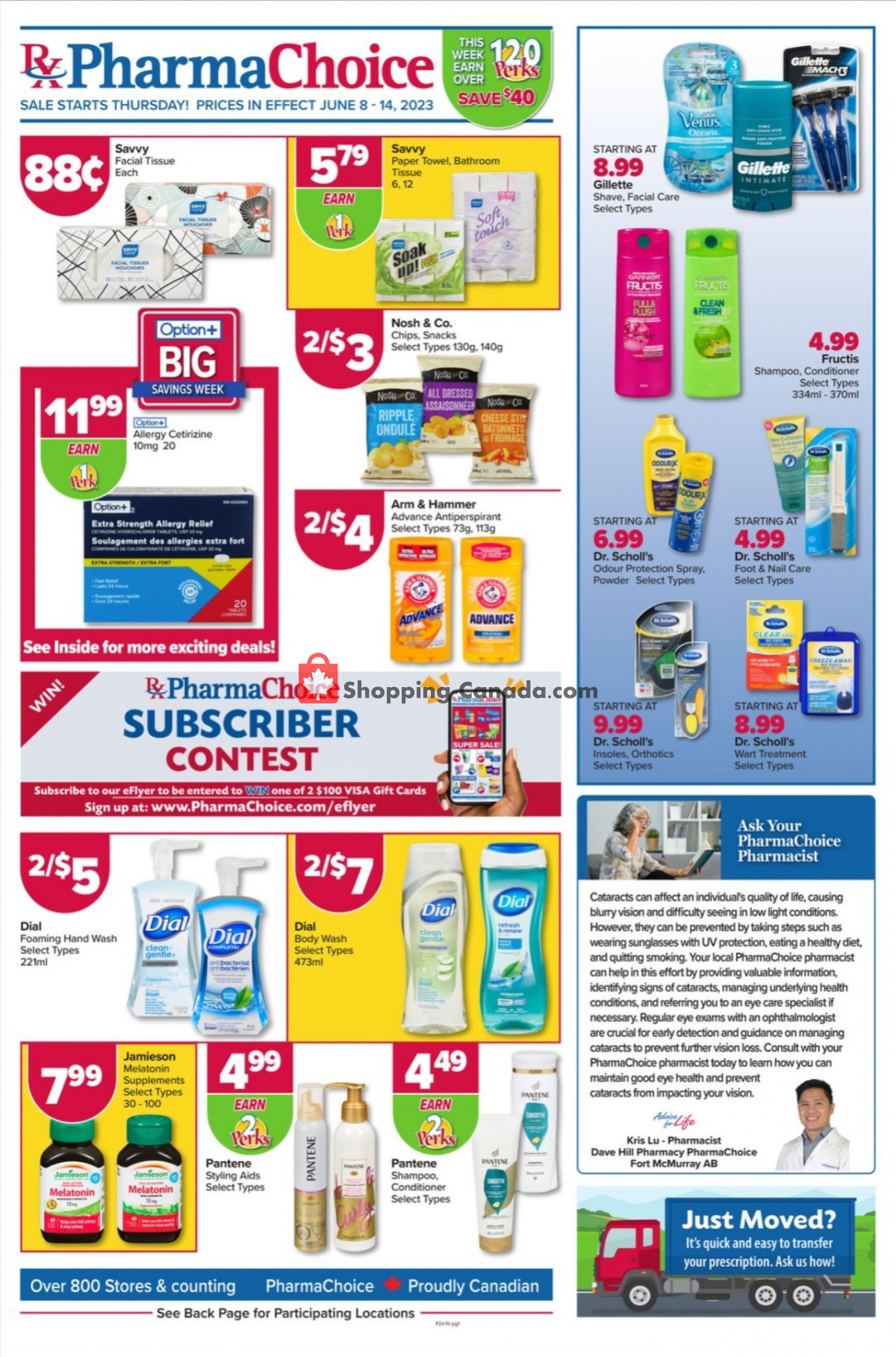 Pharma Choice flyer from Thursday June 8, 2023 to Wednesday June 14, 2023 - page 1