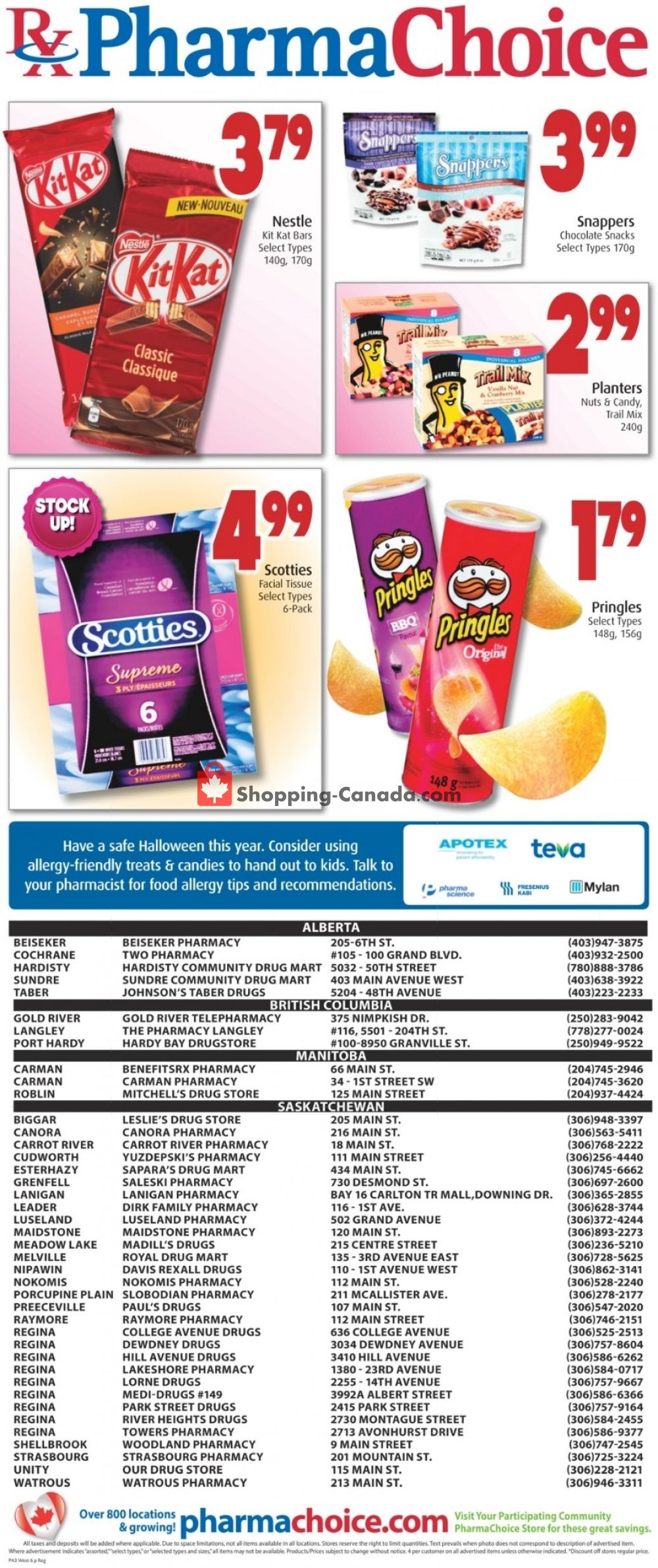 Pharma Choice flyer from Thursday October 25, 2018 to Wednesday October 31, 2018 - page 6