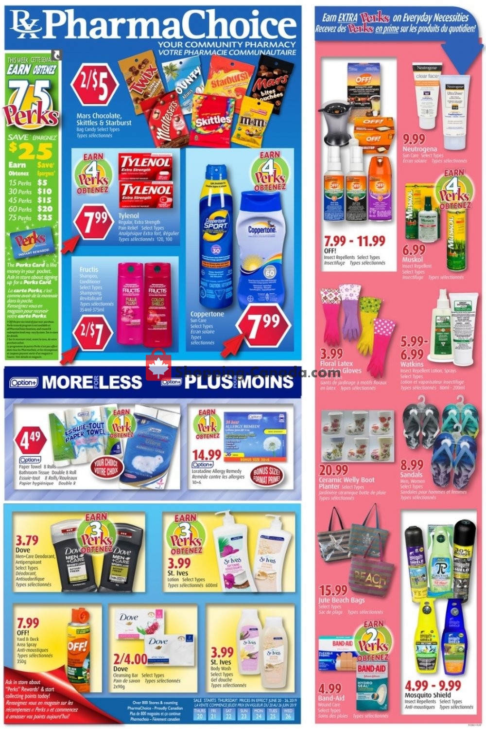 Pharma Choice flyer from Thursday June 20, 2019 to Wednesday June 26, 2019 - page 1