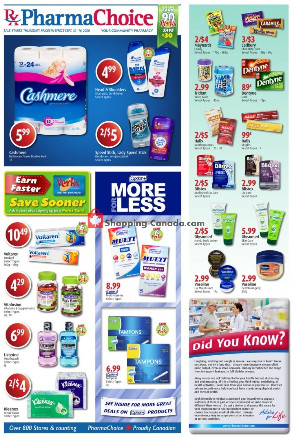 Pharma Choice flyer from Thursday September 10, 2020 to Wednesday September 16, 2020 - page 2