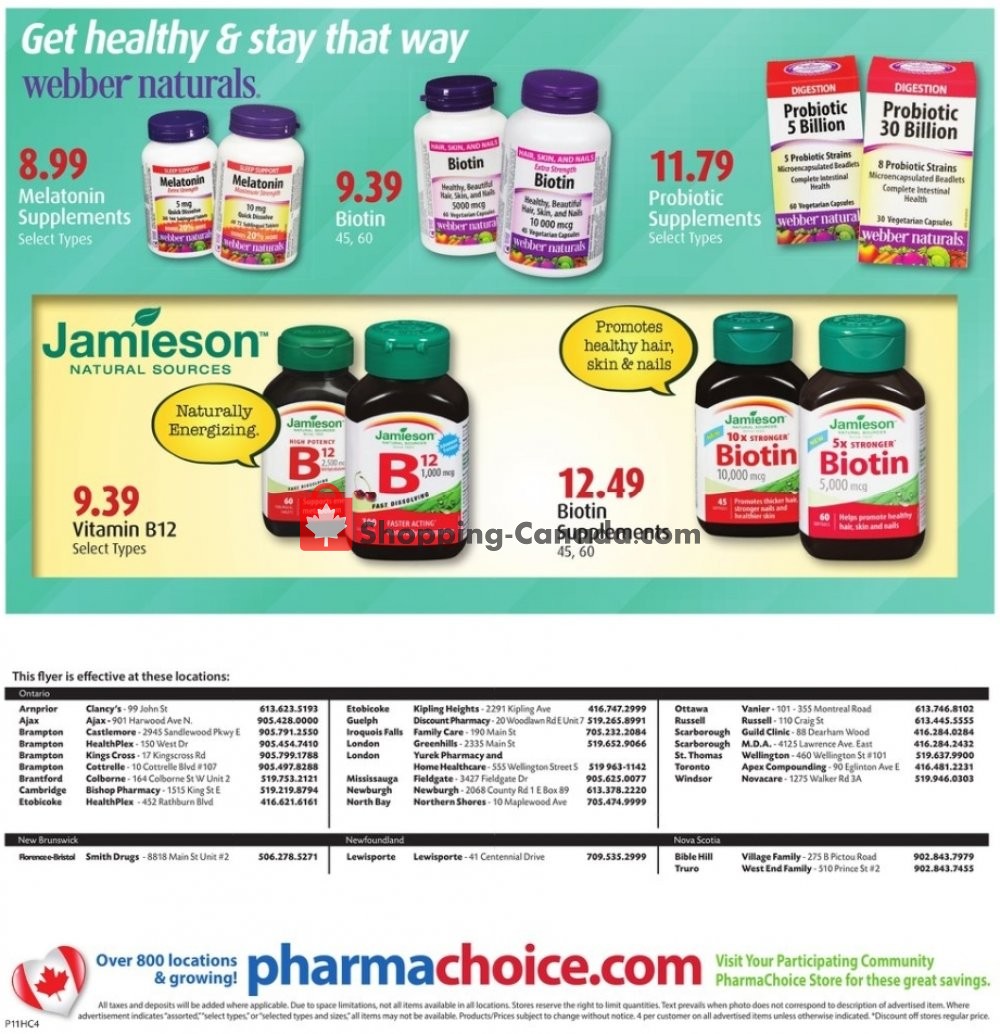 Pharma Choice flyer from Thursday March 14, 2019 to Wednesday March 20, 2019 - page 5