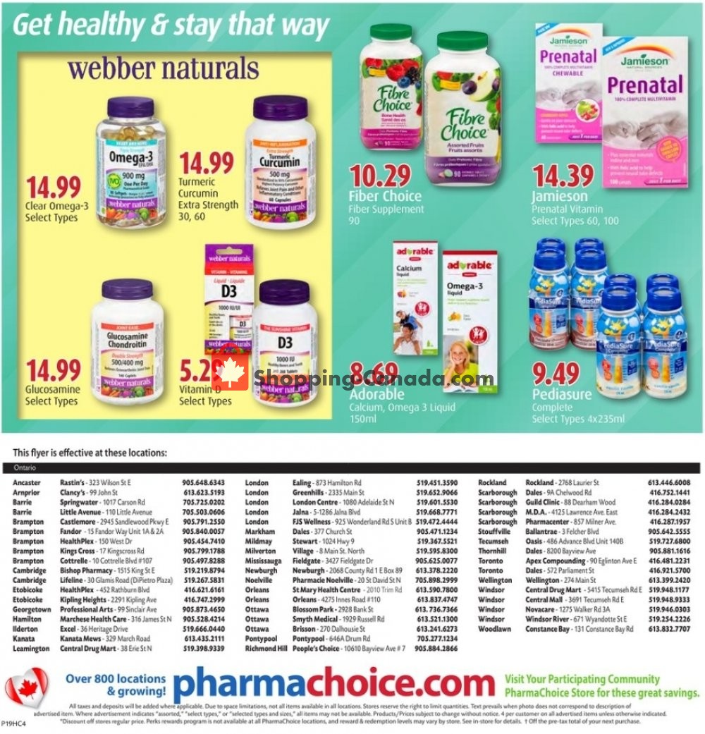 Pharma Choice flyer from Thursday May 9, 2019 to Wednesday May 15, 2019 - page 4