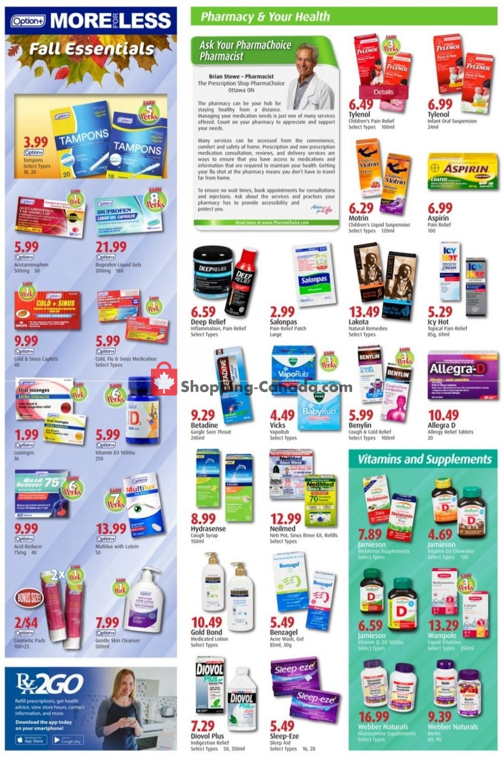 Pharma Choice flyer from Thursday October 15, 2020 to Wednesday October 21, 2020 - page 6