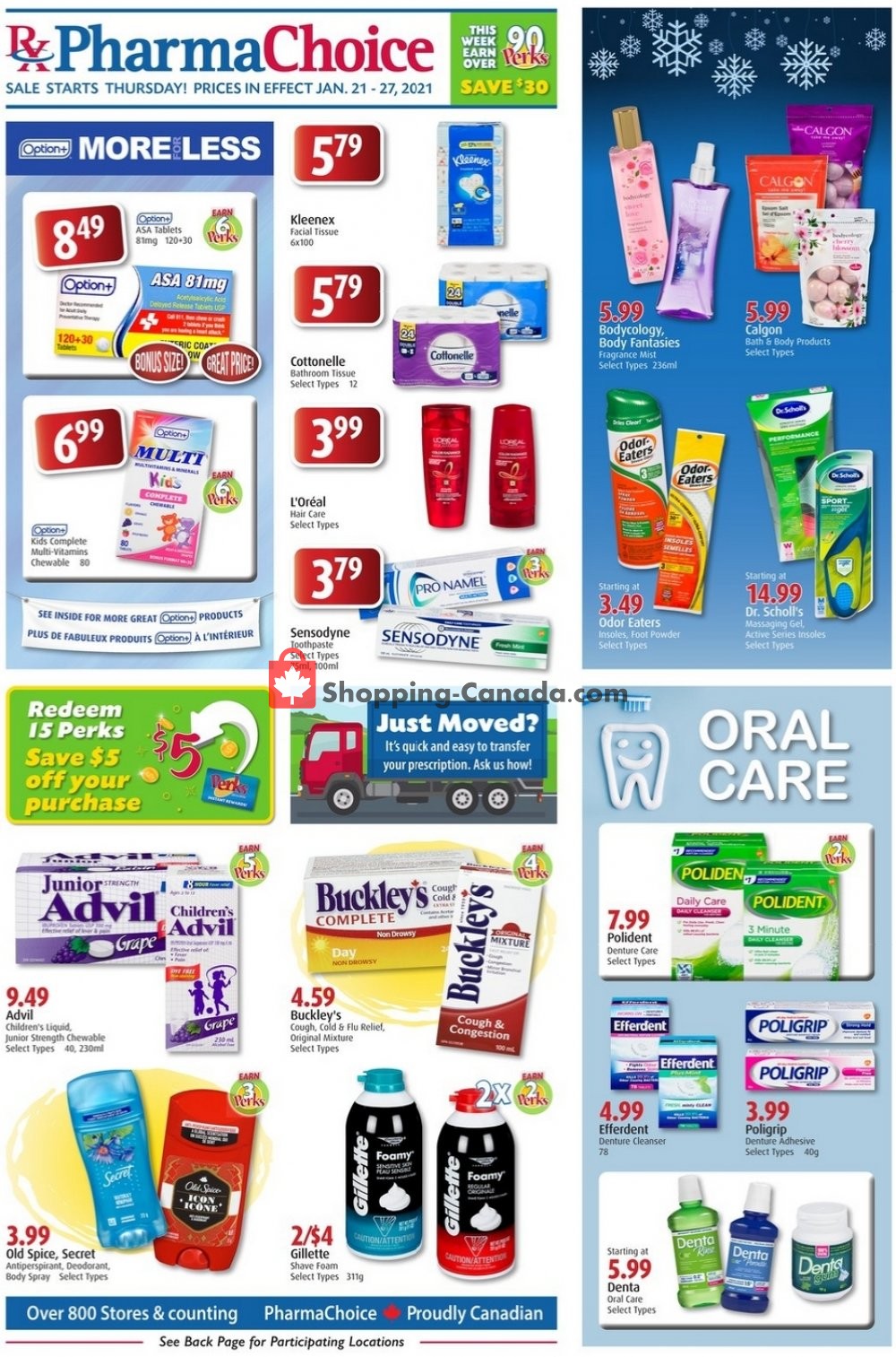 Pharma Choice flyer from Thursday January 21, 2021 to Wednesday January 27, 2021 - page 1