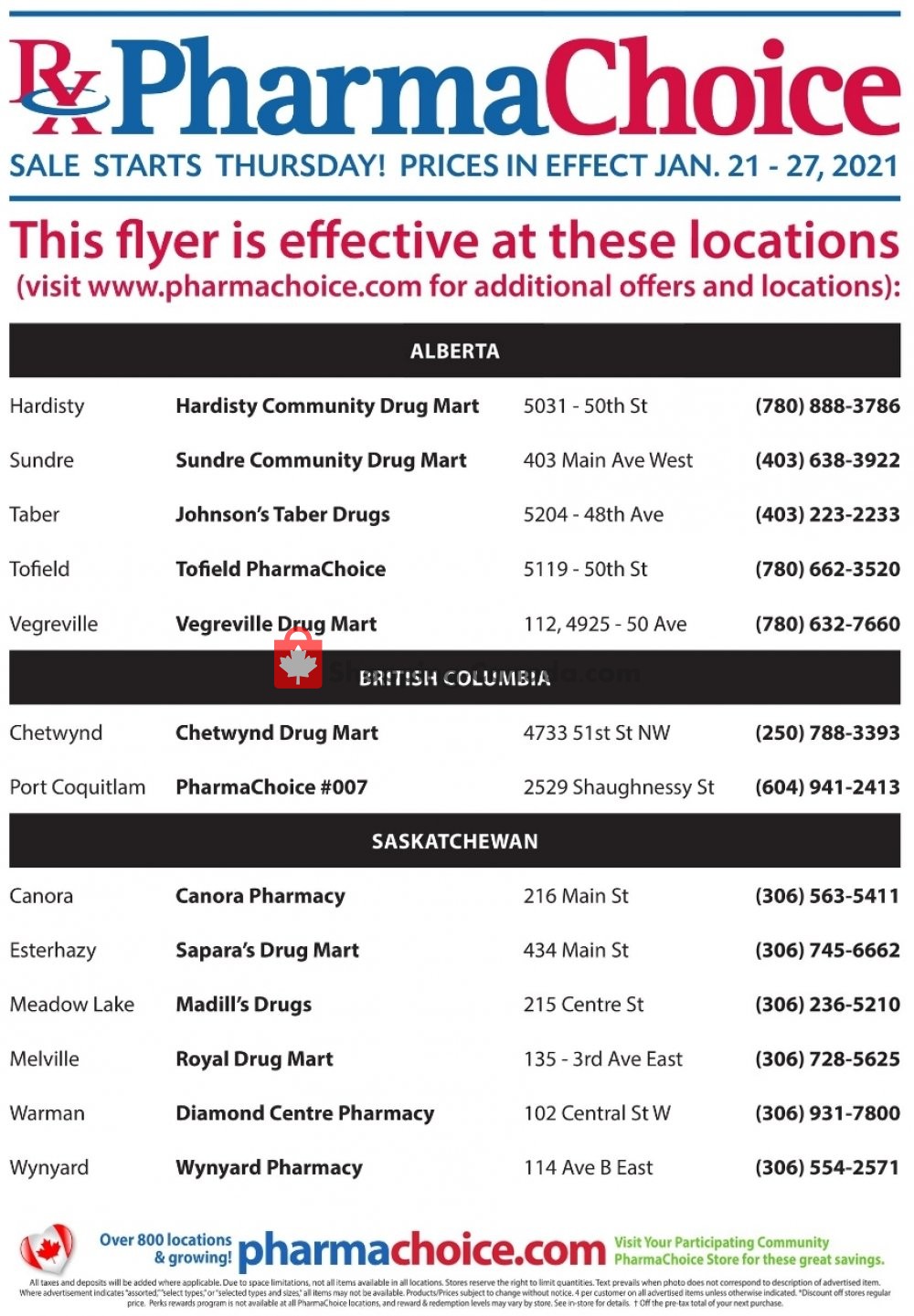 Pharma Choice flyer from Thursday January 21, 2021 to Wednesday January 27, 2021 - page 5