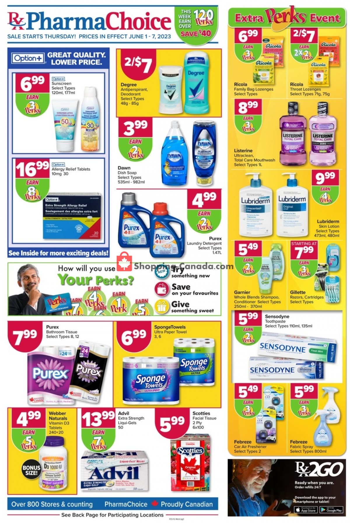 Pharma Choice flyer from Thursday June 1, 2023 to Wednesday June 7, 2023 - page 1