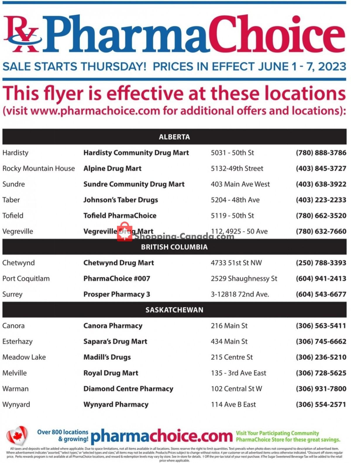 Pharma Choice flyer from Thursday June 1, 2023 to Wednesday June 7, 2023 - page 11