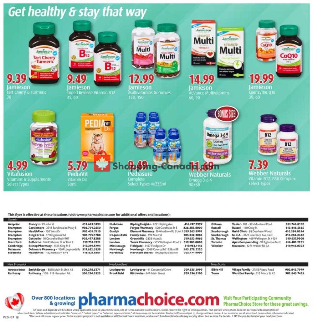 Pharma Choice flyer from Thursday June 20, 2019 to Wednesday June 26, 2019 - page 4