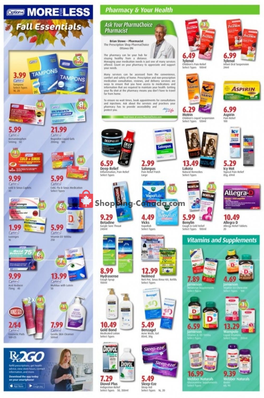 Pharma Choice flyer from Thursday October 15, 2020 to Wednesday October 21, 2020 - page 6