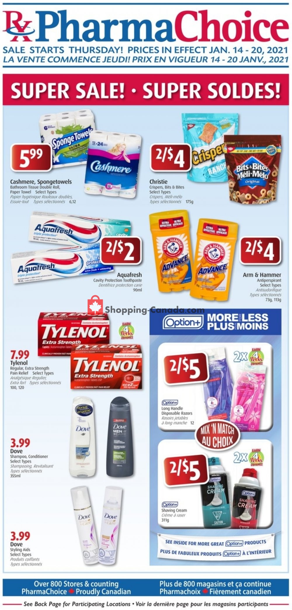 Pharma Choice flyer from Thursday January 14, 2021 to Wednesday January 20, 2021 - page 1
