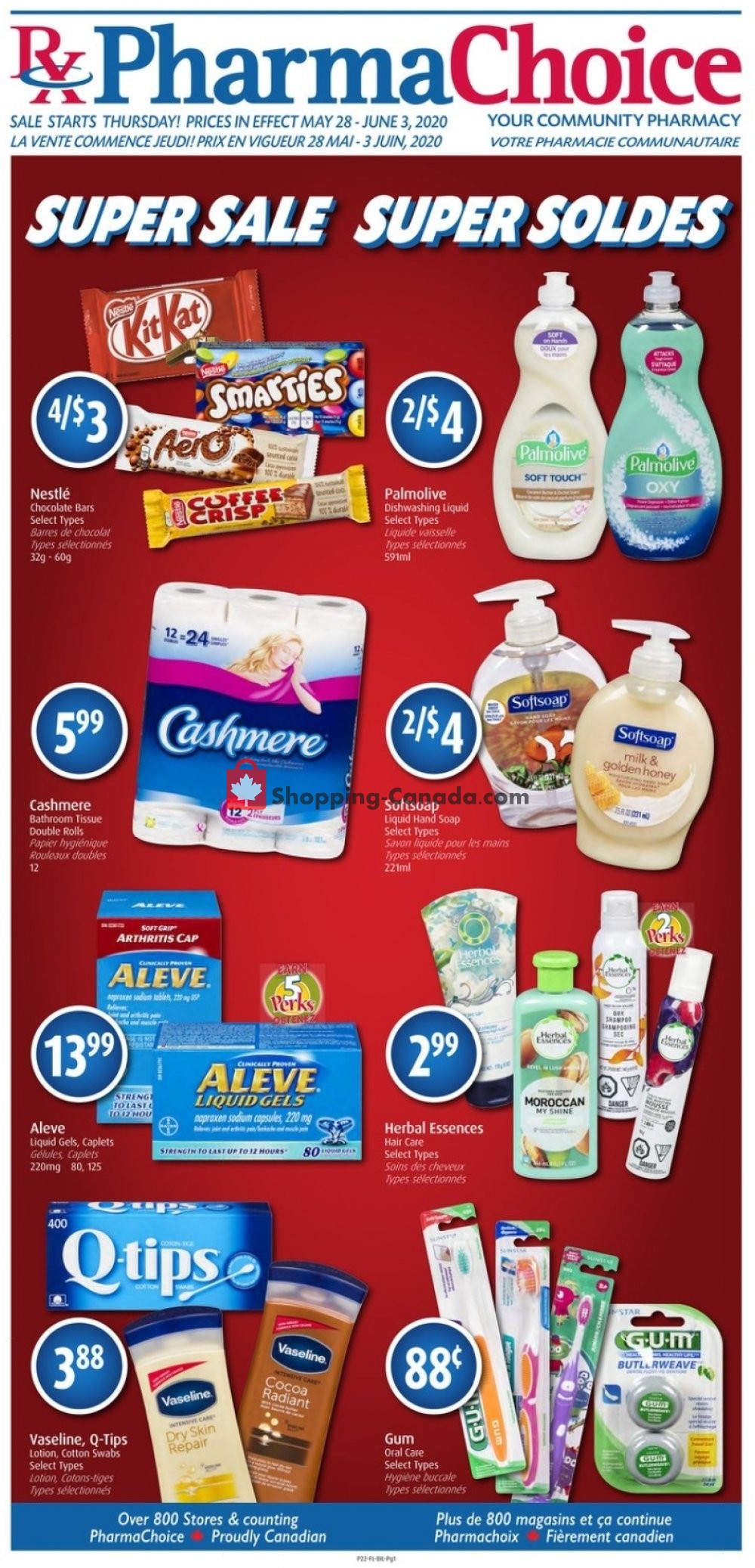 Pharma Choice flyer from Thursday May 28, 2020 to Wednesday June 3, 2020 - page 1