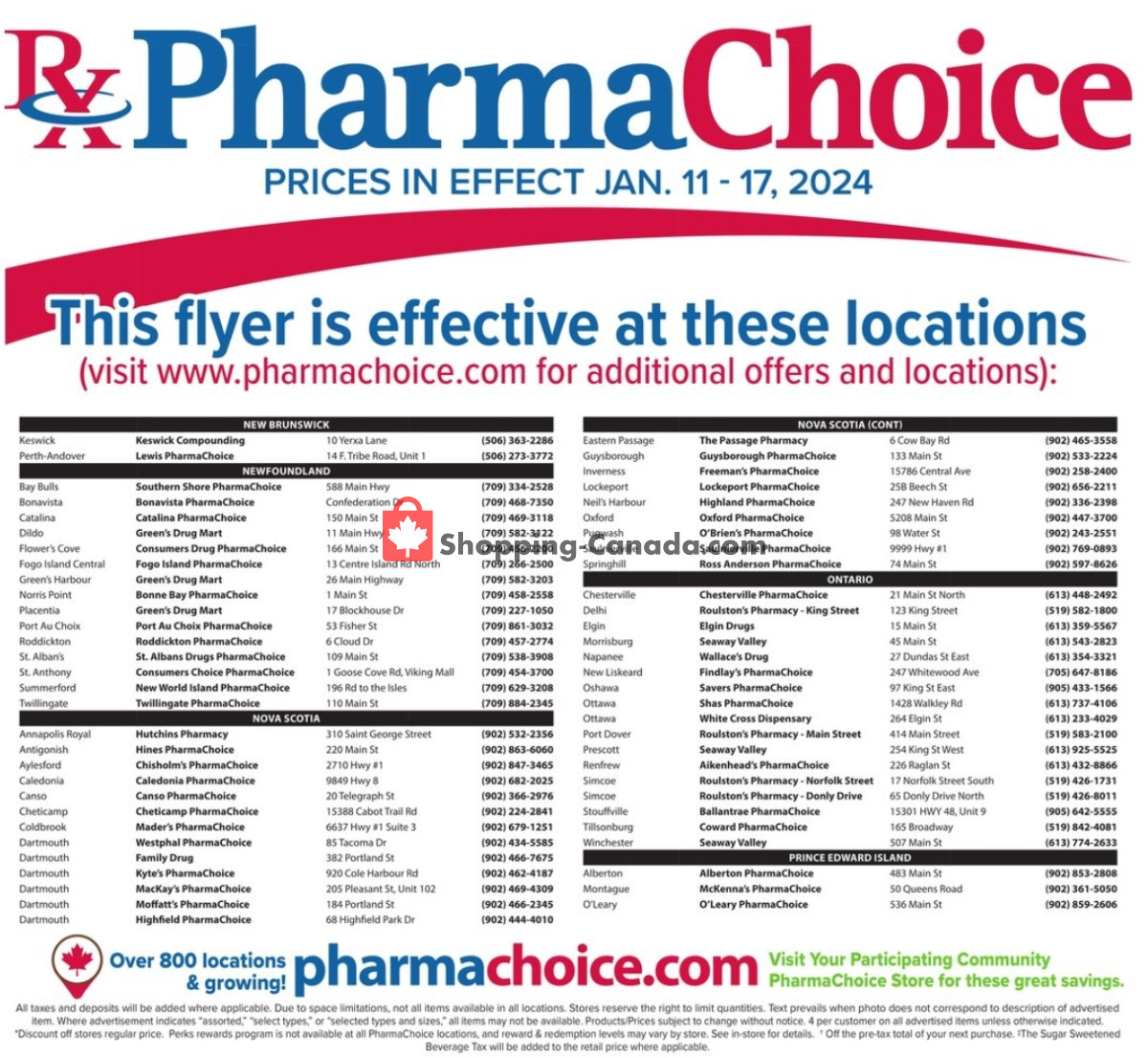 Pharma Choice flyer from Thursday January 11, 2024 to Wednesday January 17, 2024 - page 3